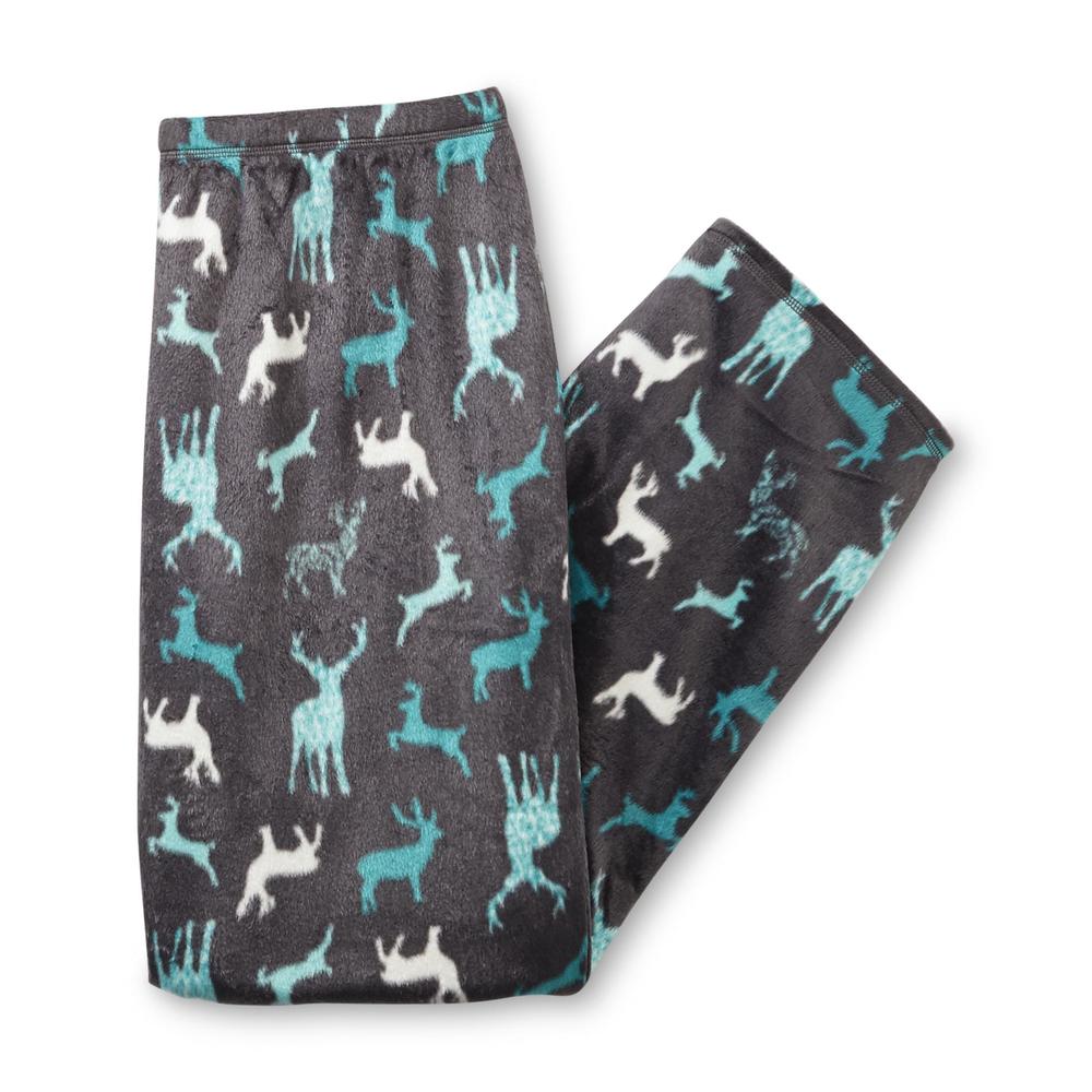 Covington Women's Fleece Pajama Shirt & Pants - Deer