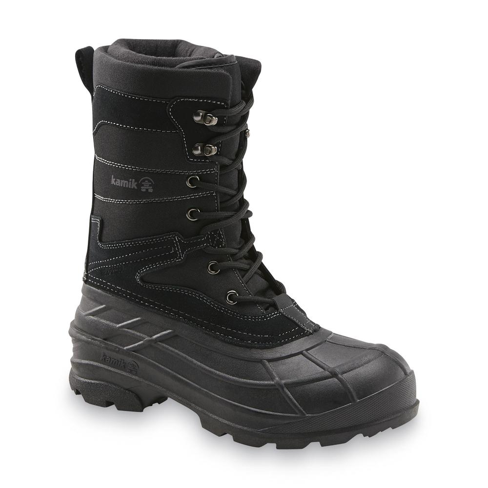 Kamik Men's Lasalle 10" Snow Boot - Black