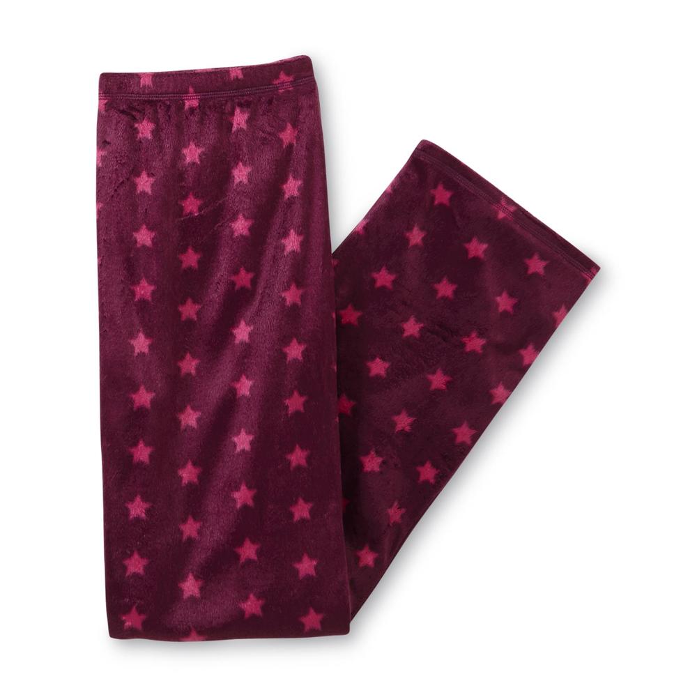 Covington Women's Fleece Pajama Shirt & Pants - Stars
