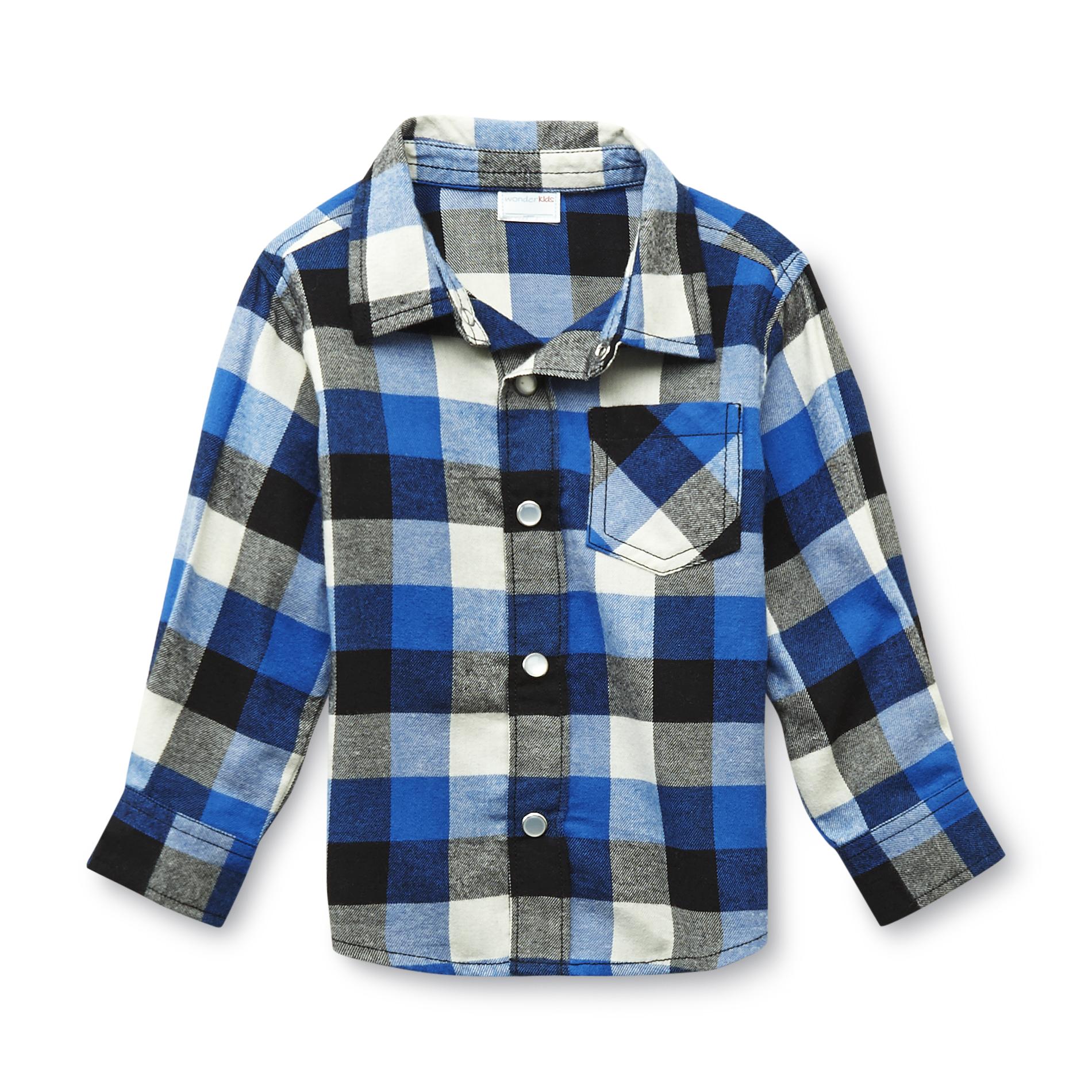 WonderKids Infant & Toddler Boy's Flannel Shirt - Plaid