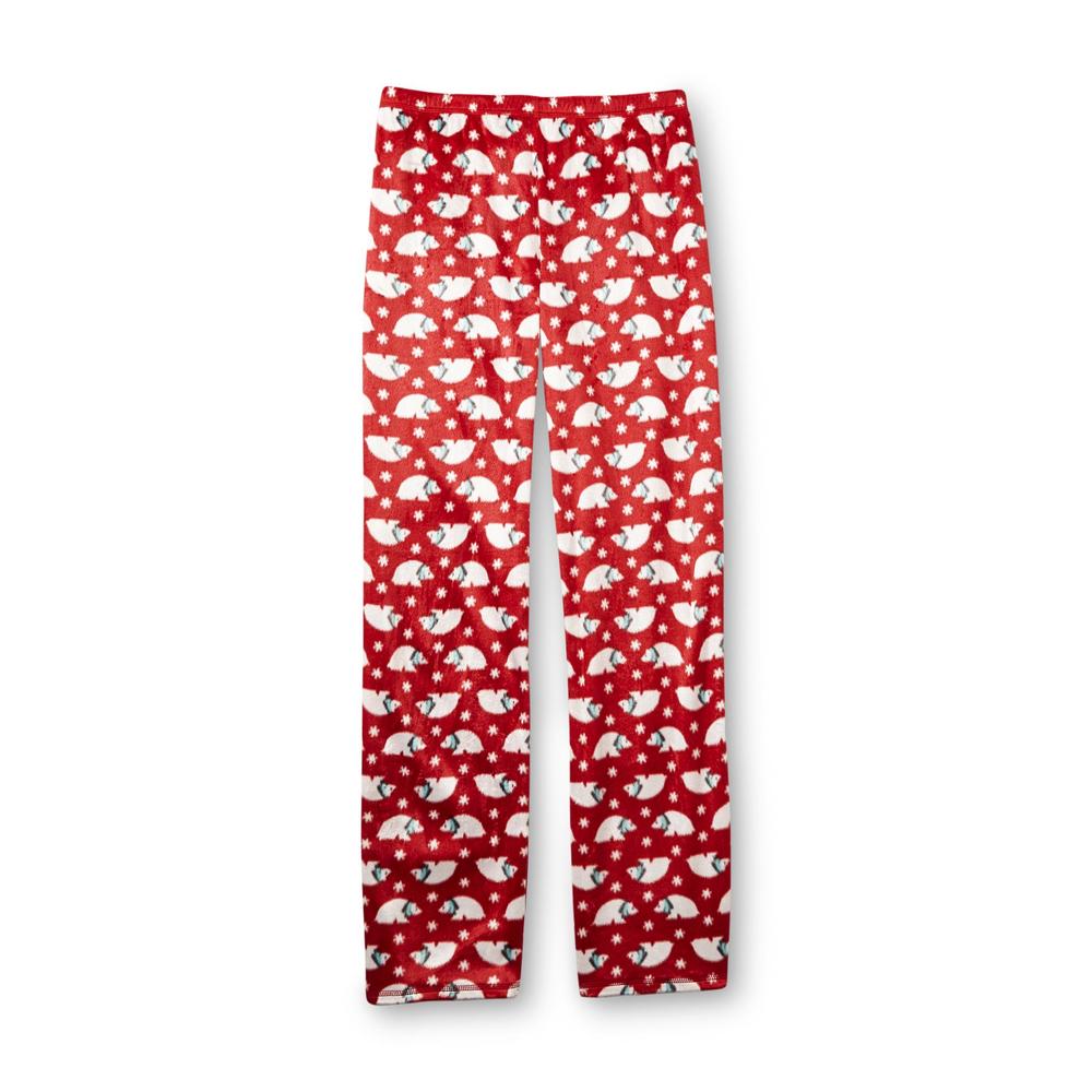 Covington Women's Fleece Pajama Shirt & Pants - Polar Bear