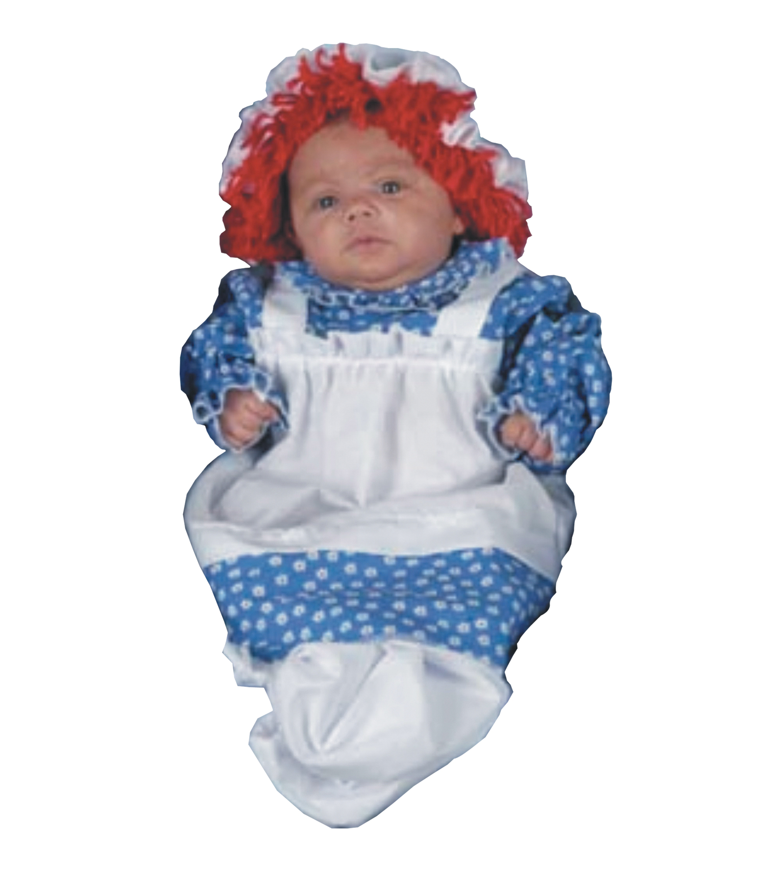 Infant Raggedy Ann Bunting Halloween Costume Size: 0-6 months