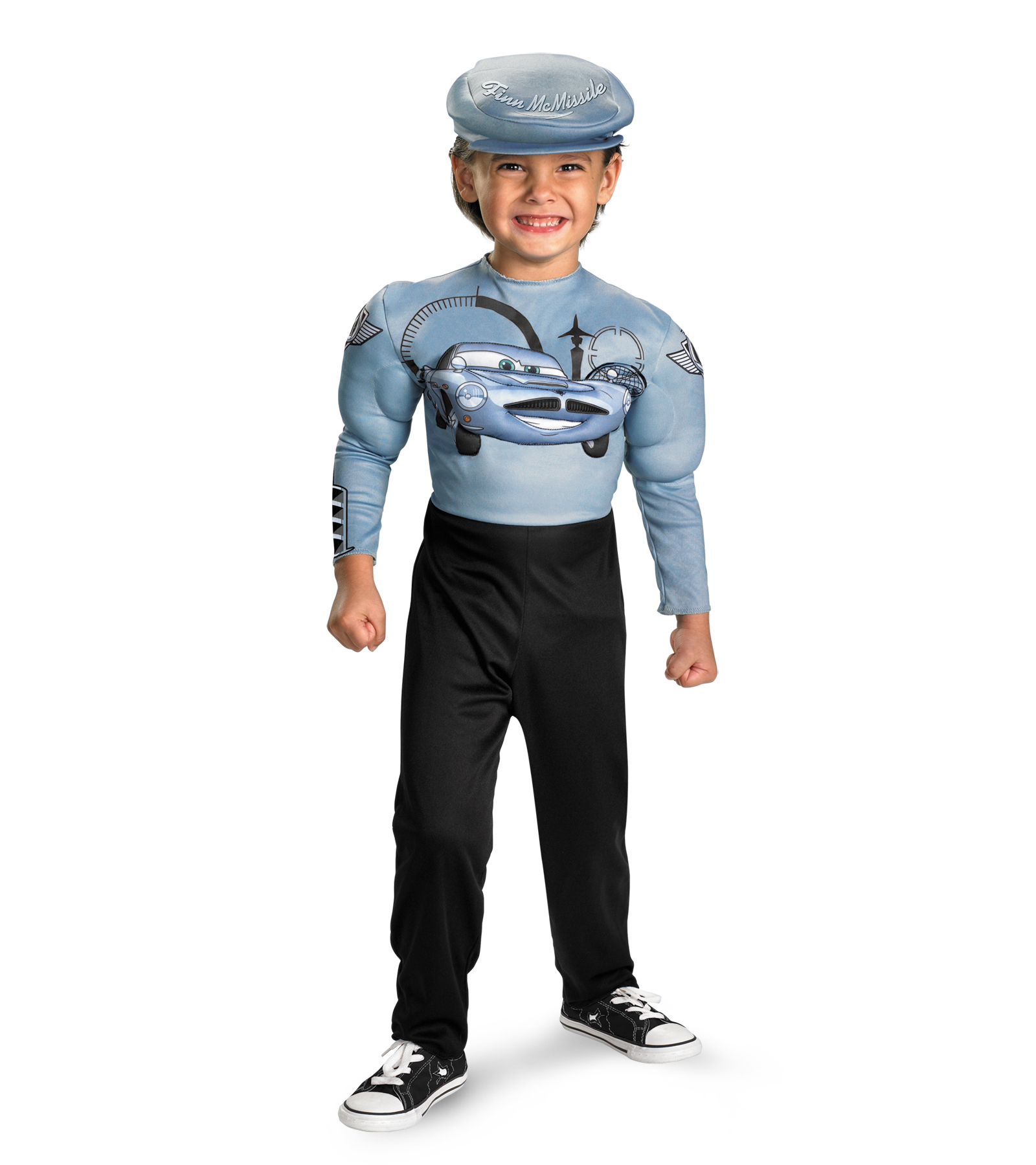 Infant/Toddler Cars 2 Finn Mcmissle Halloween Costume Size: 3T-4T