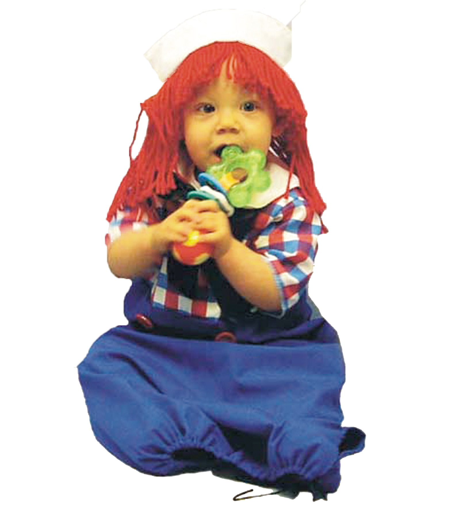 Infant Raggedy Andy Bunting Halloween Costume Size: 0-6 months