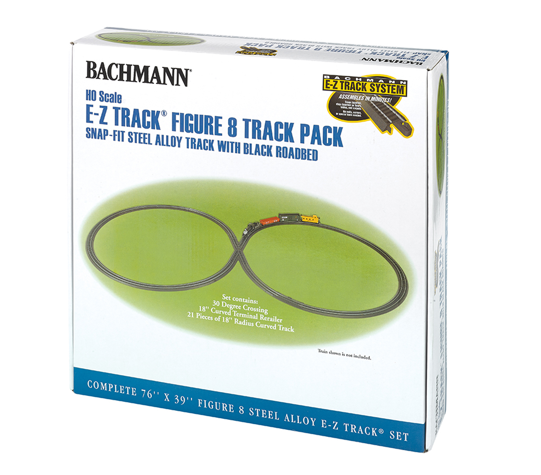 Bachmann Trains E-Z Track Figure 8 Track Pack  HO Scale