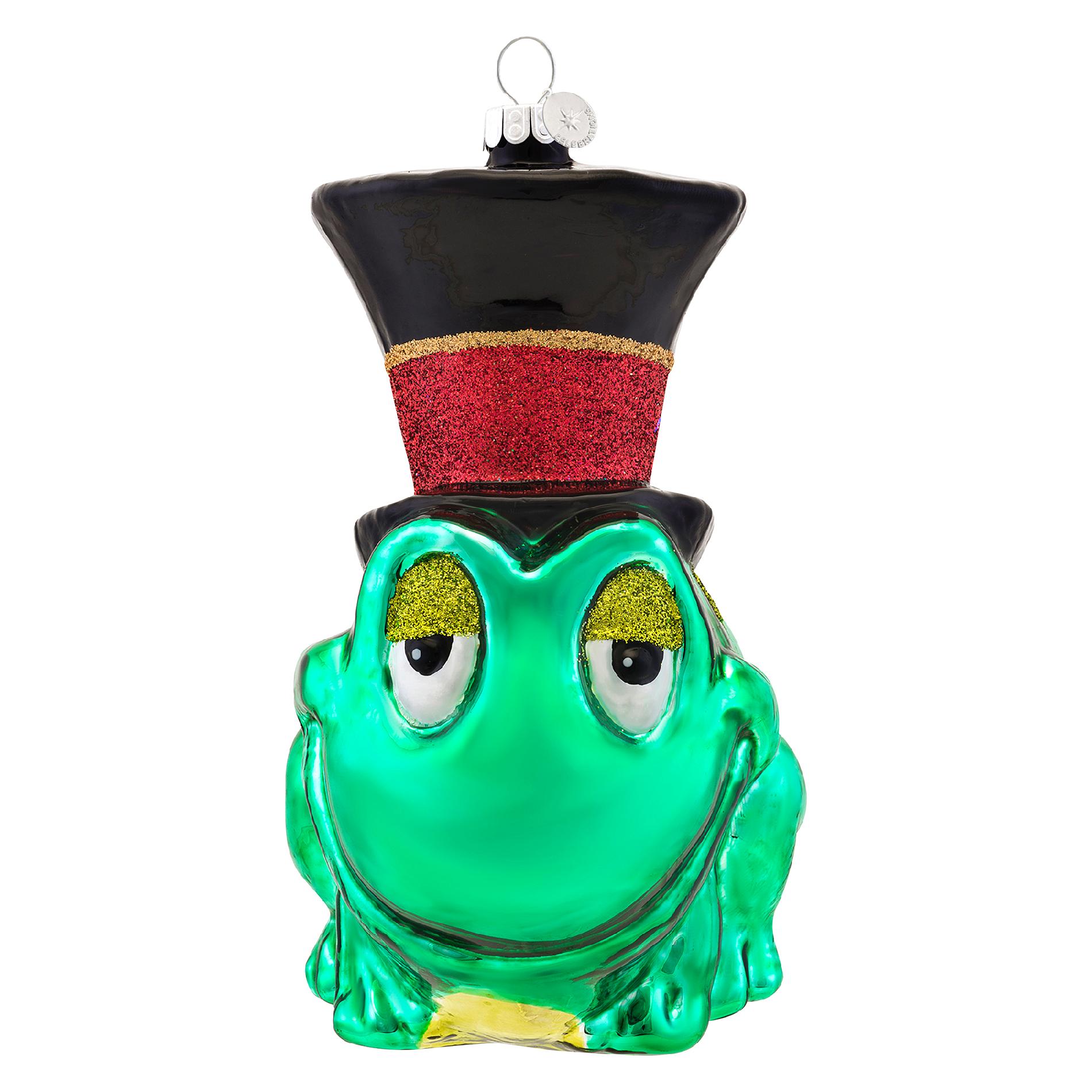 Celebrations by Radko &#174; - Frog with Top Hat, 5 in