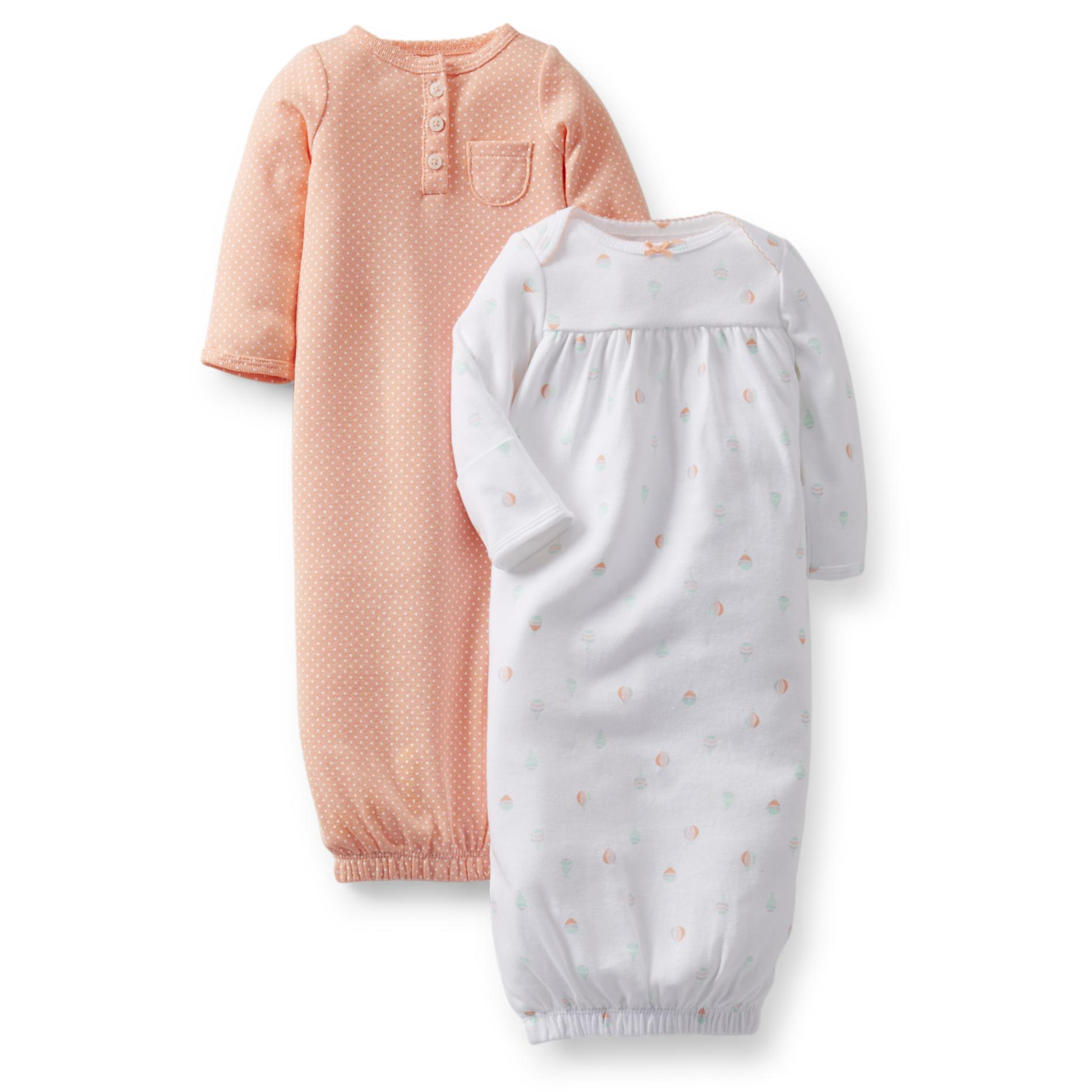 Carter's Infant Girl's 2-Pack Sleeper Gowns - Hot Air Balloon