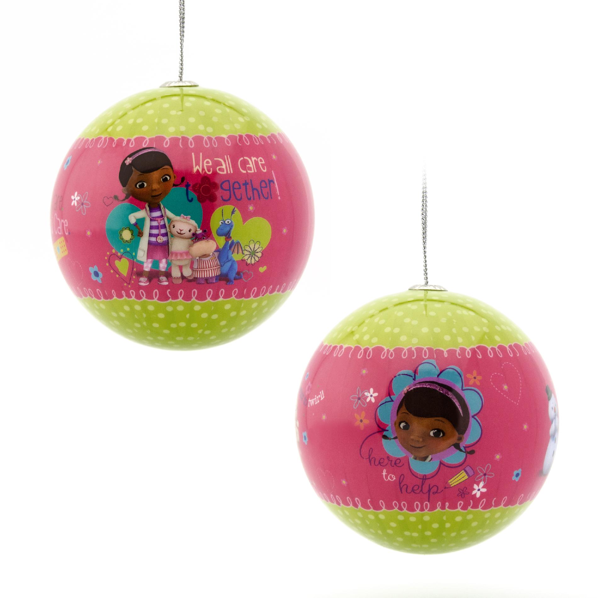 Disney Hallmark Doc McStuffins Decoupage Ball Christmas Ornament