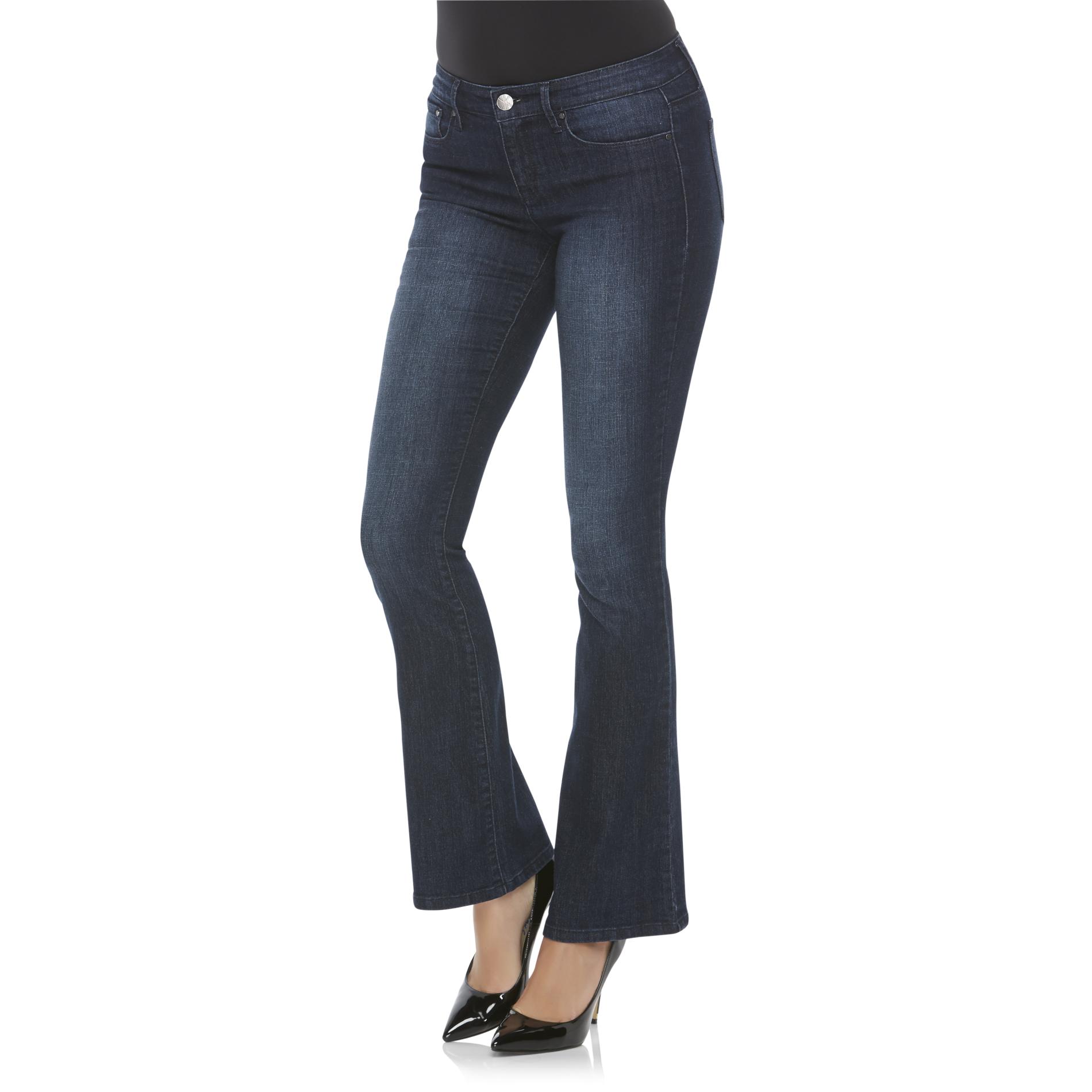 Kardashian Kollection Women's Khloe Curvy Jeans - Slim Bootcut