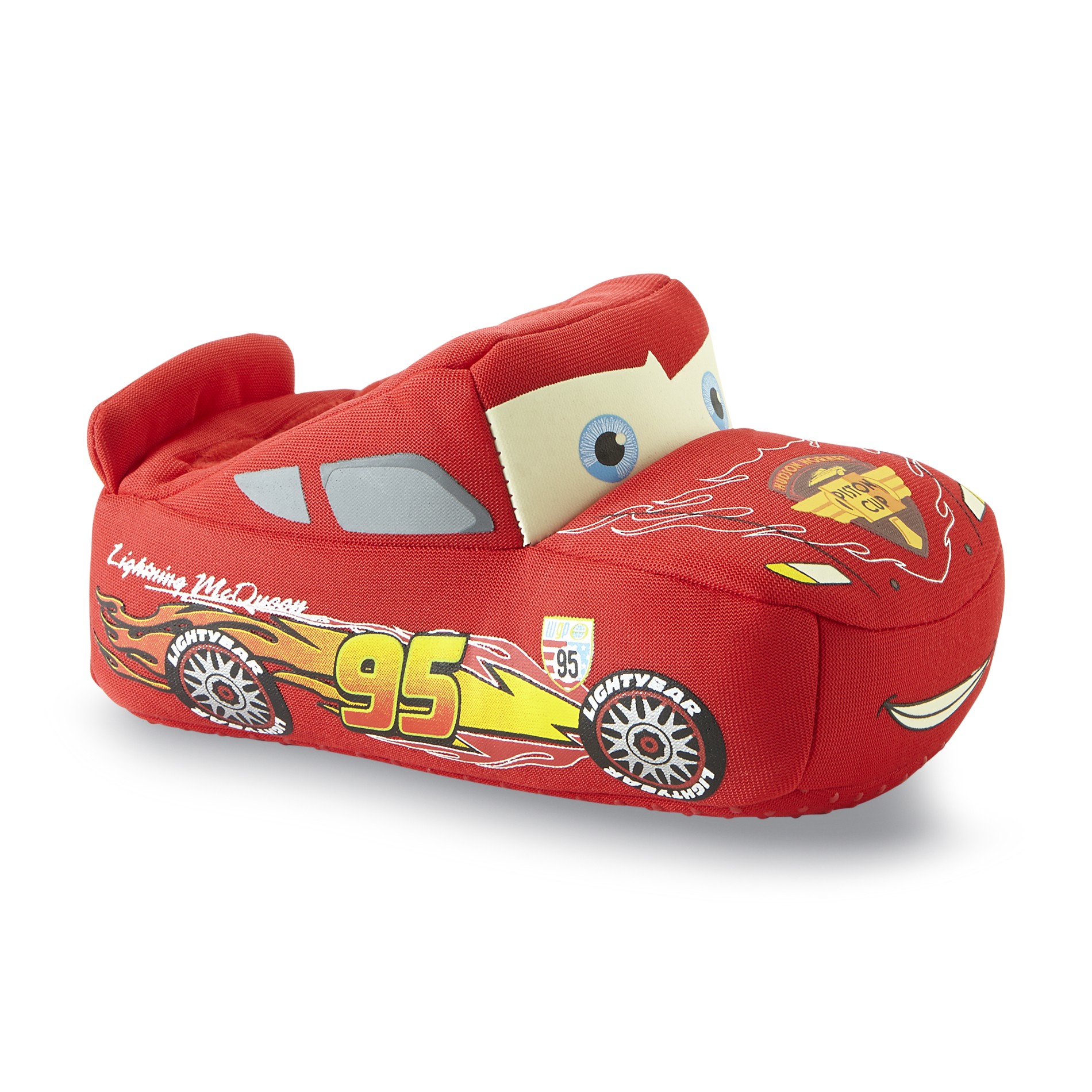 Disney Toddler Boy's Cars Red Slipper