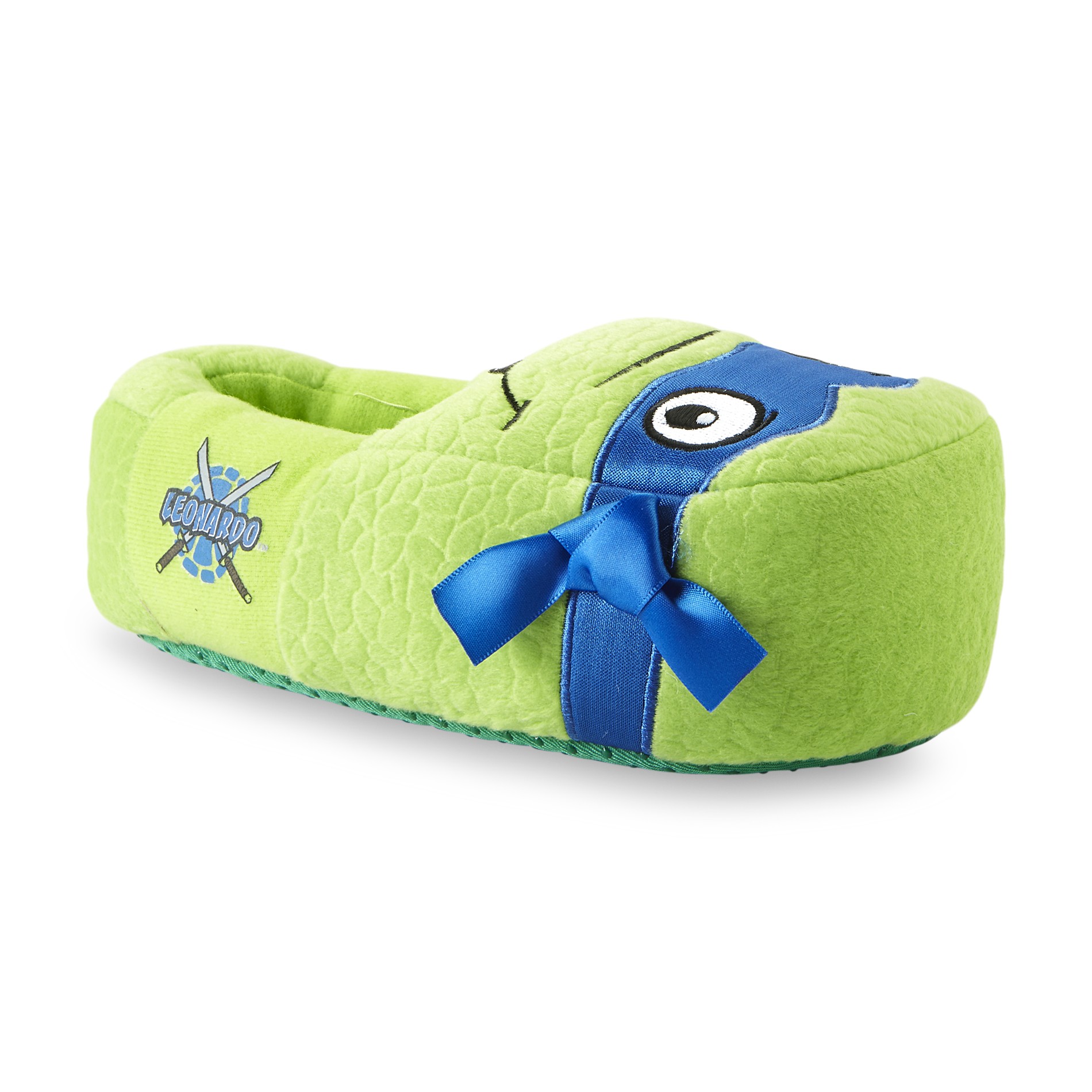 Nickelodeon Youth Boy's Green/Blue Slipper - Teenage Mutant Ninja Turtles