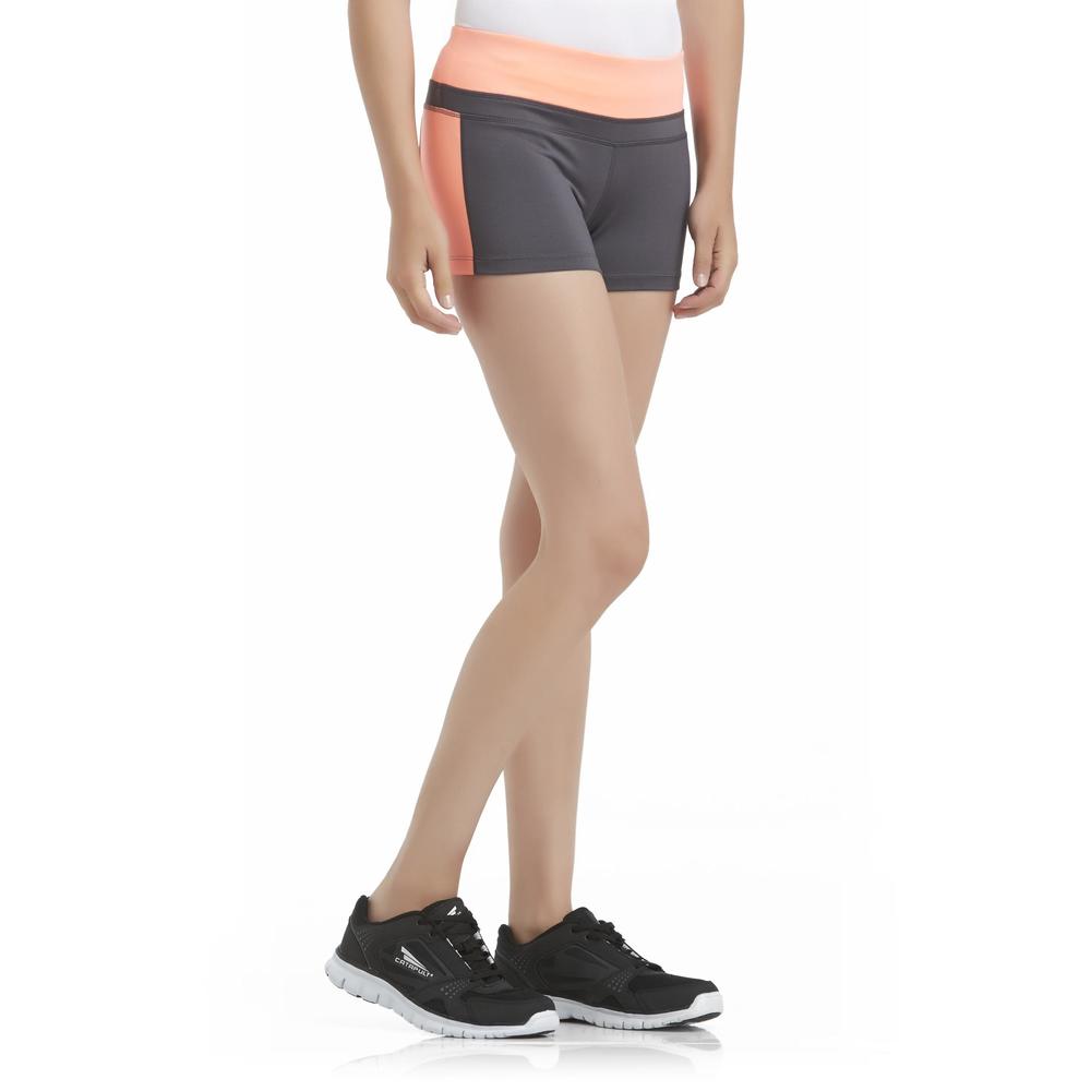 Impact by Jillian Michaels Women's Vitality Athletic Shorts - Colorblock