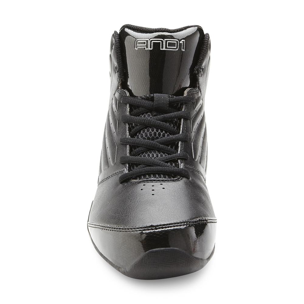 AND 1 Men's Master 2 Mid Basketball Shoe - Black