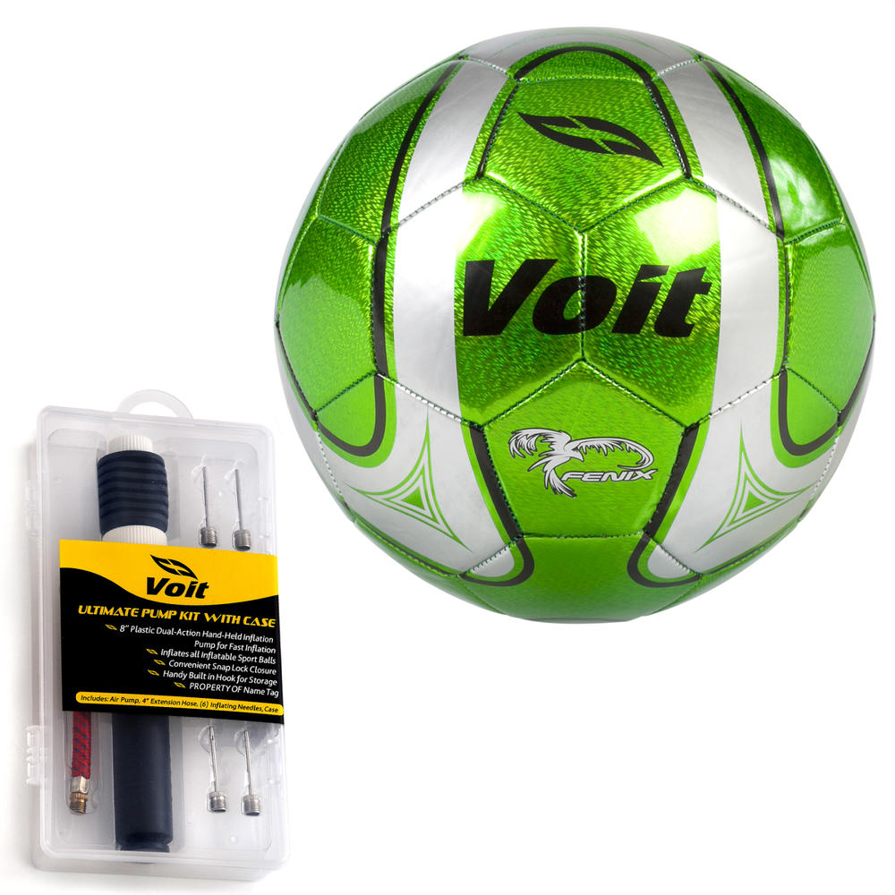 Voit Fenix Soccer Ball with Ultimate Inflating Kit