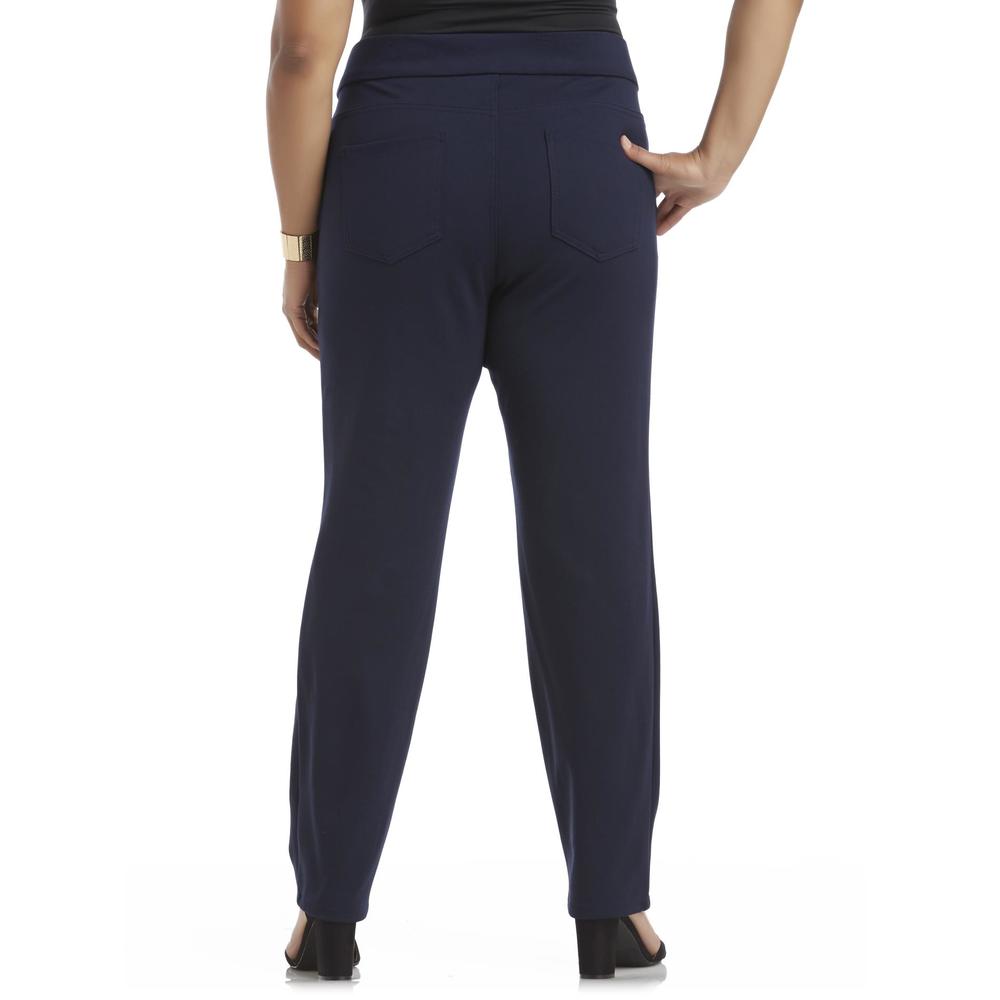 Gloria Vanderbilt Women's Plus Anabella Knit Pants
