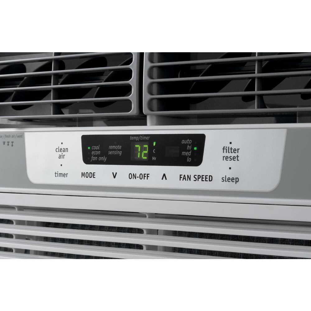 Frigidaire FFRE1533Q1 15,100 BTU 115V Window-Mounted Median Air Conditioner with Temperature Sensing Remote Control
