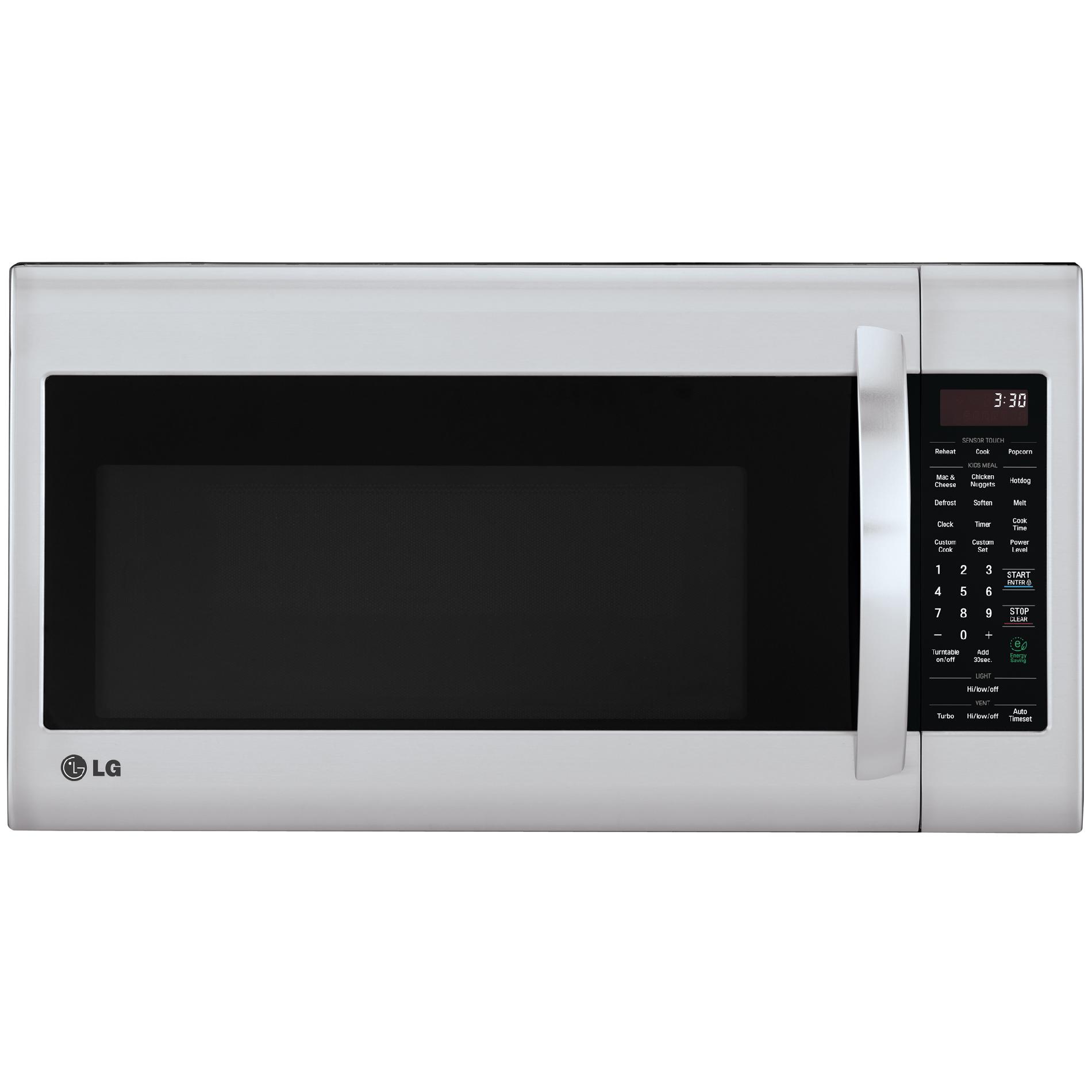 LG LMV2031ST 2.0 cu. ft. Over-the-Range Microwave Oven – Stainless Steel