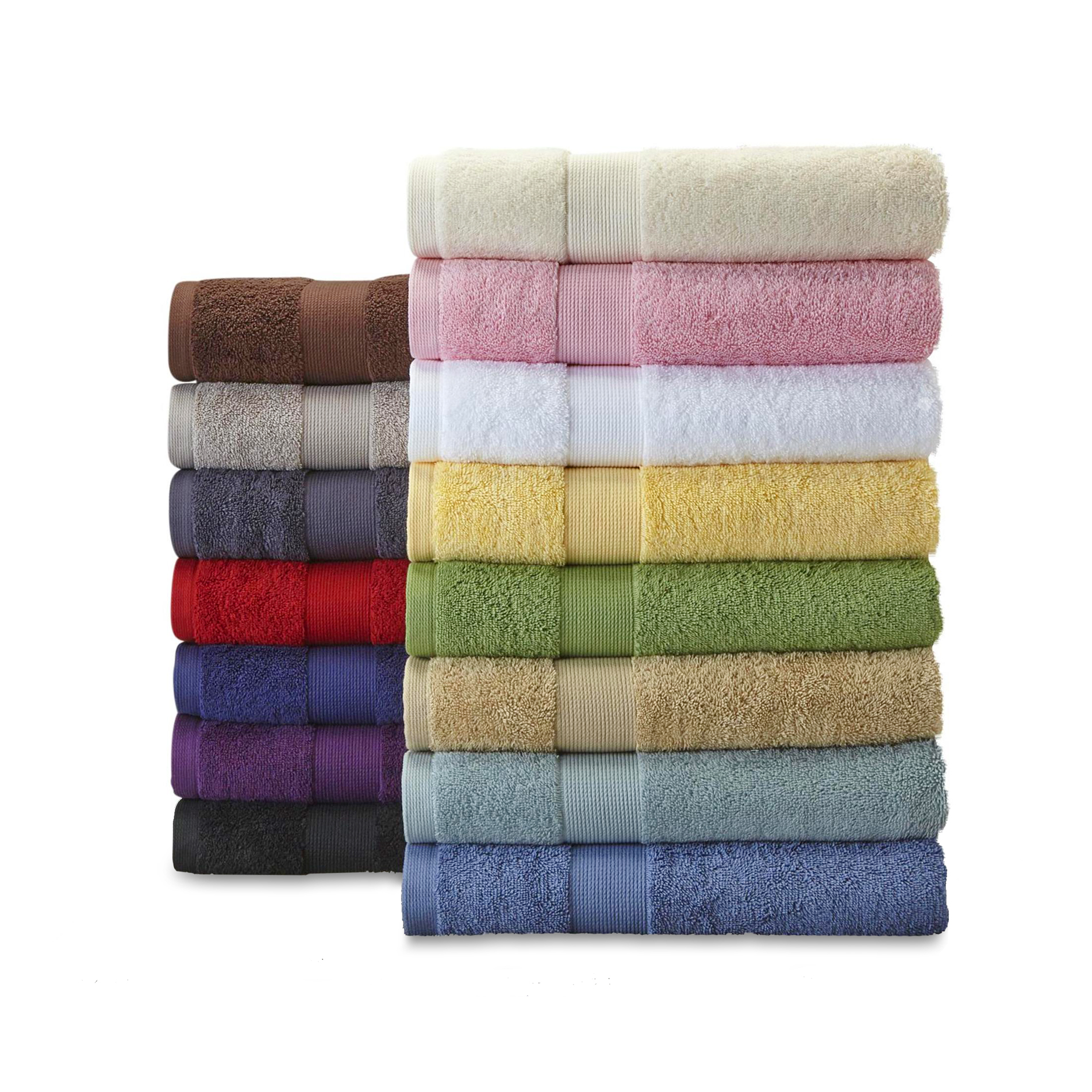 Cannon Bleach Friendly Cotton Bath Towels Hand Towels or Washcloths