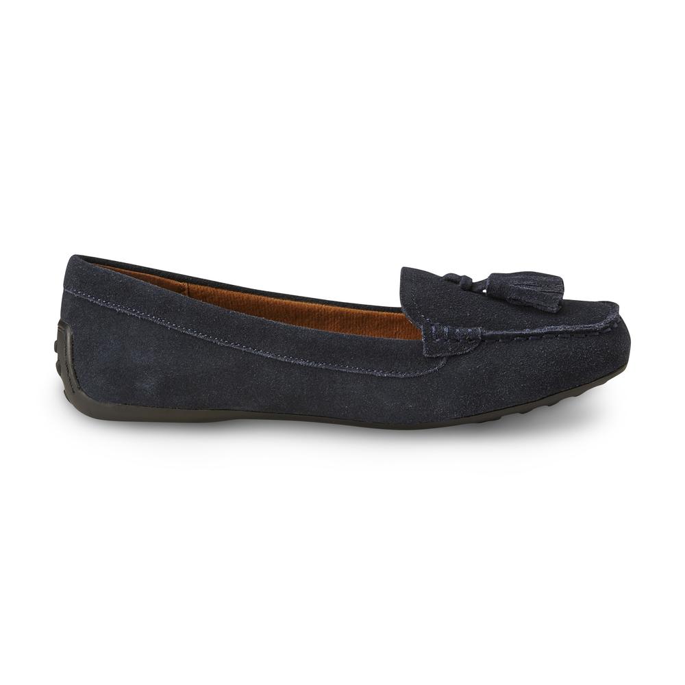 I Love Comfort Women's Darcy Moccasin Loafer - Navy