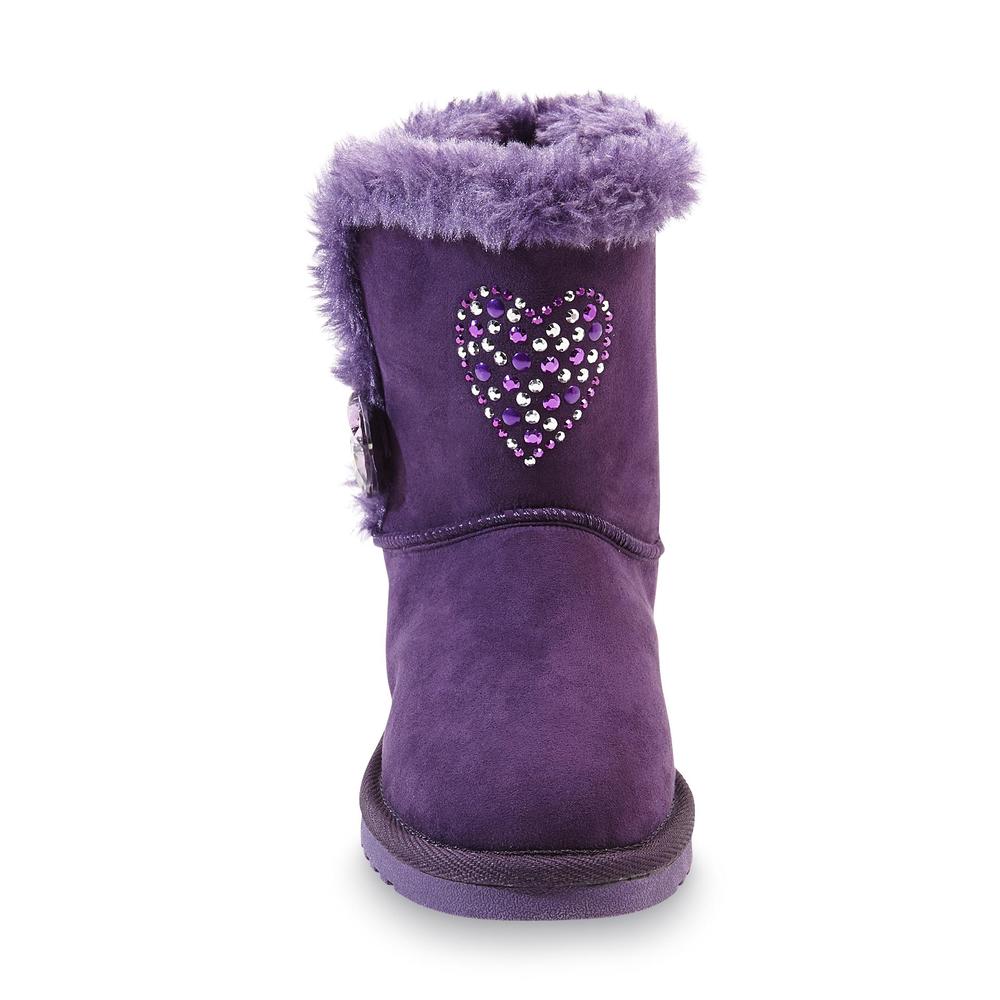 Piper & Blue Girl's Aany 7" Purple Boot