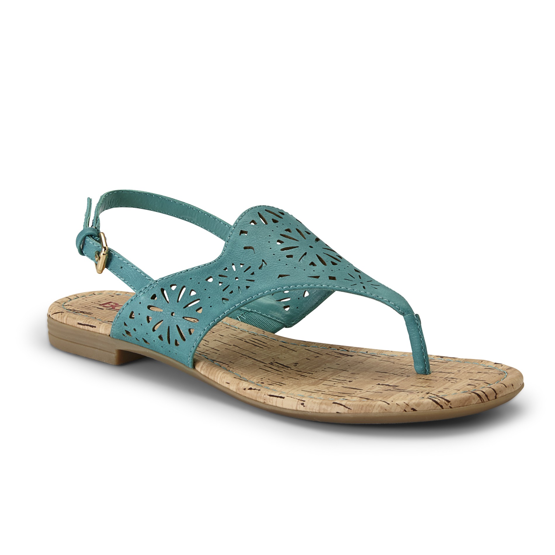 Bongo Women's Katy Turquoise Cutout Sandal
