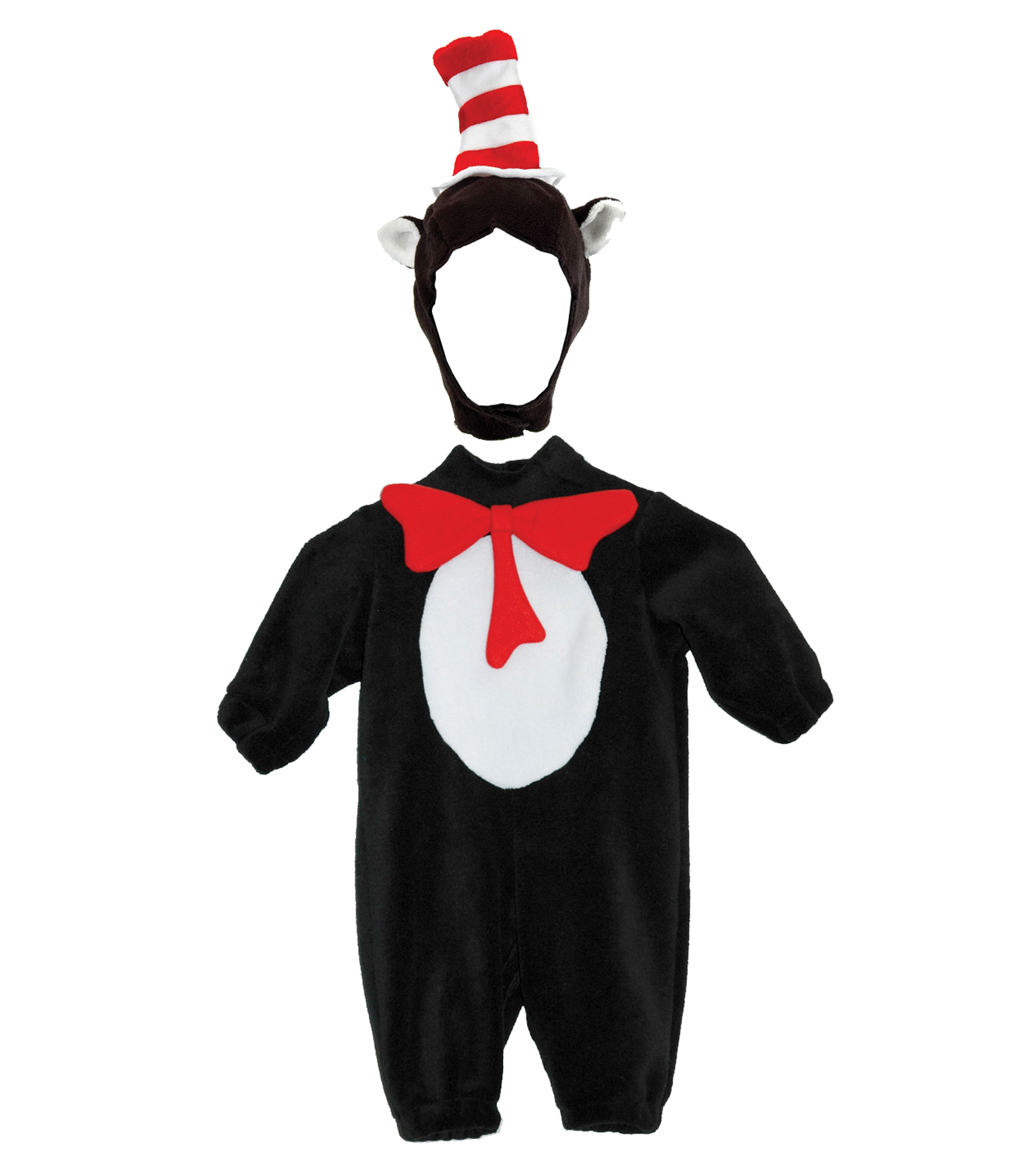 Infant/Toddler Cat In The Hat Halloween Costume