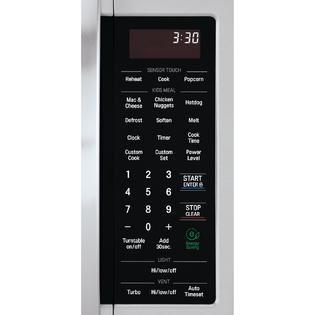 Lg Lmh2235st 2 2 Cu Ft Over The Range Microwave Oven W Extendavent