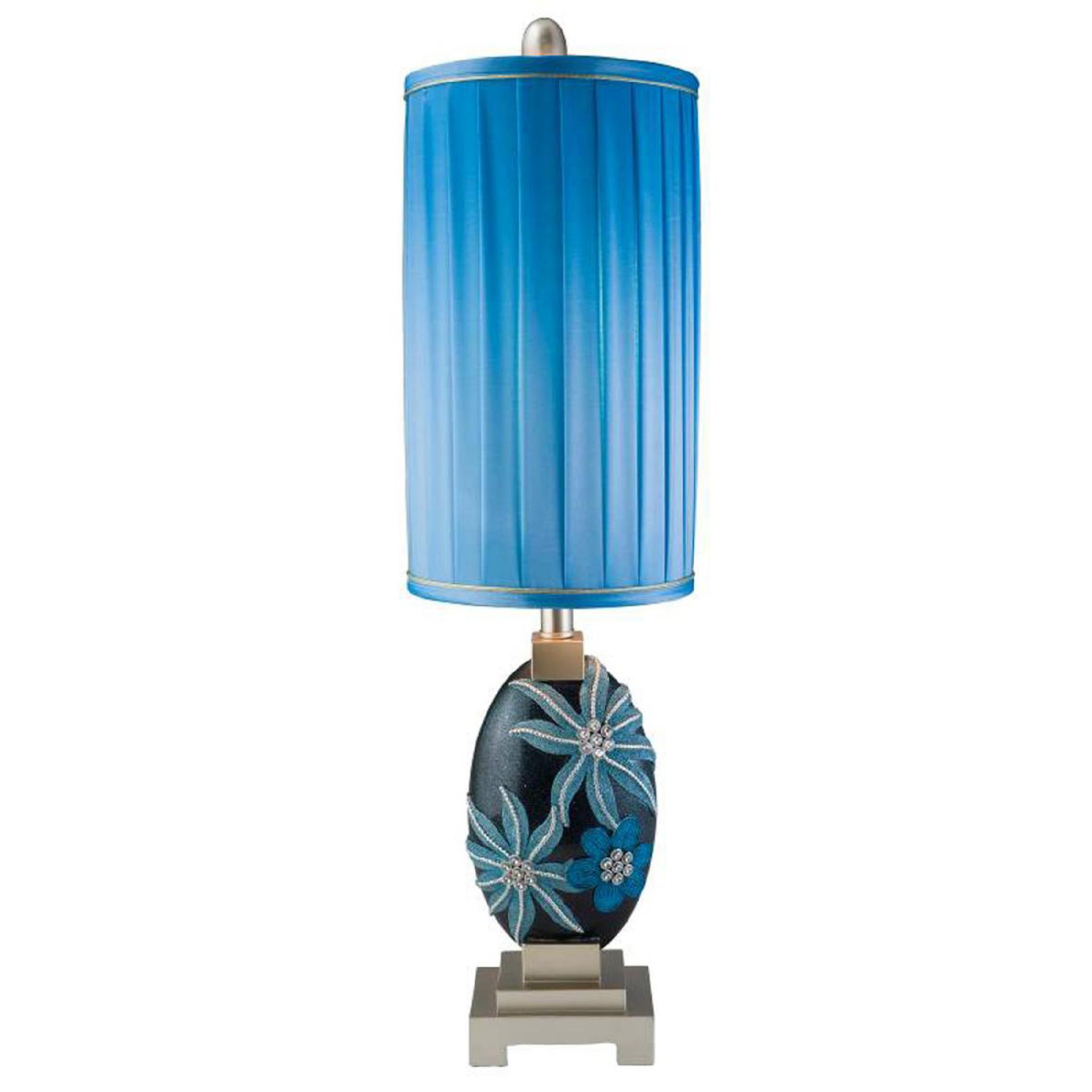 Ore International 31 Inch Aqua Demeter Table Lamp