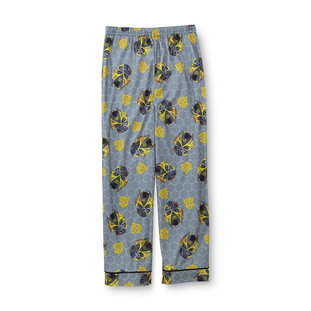 Transformers Boy's Flannel Pajamas - Bumblebee