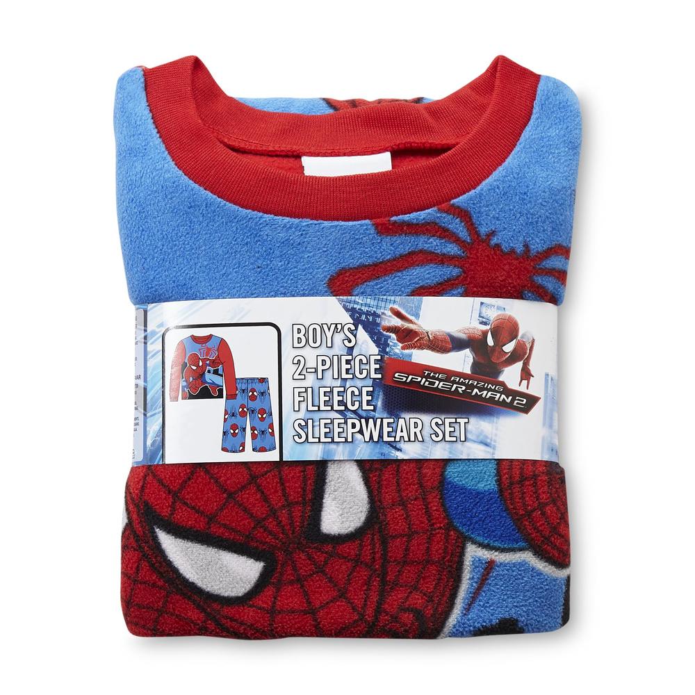 Marvel Spider-Man Toddler Boy's Fleece Pajama Shirt & Pants