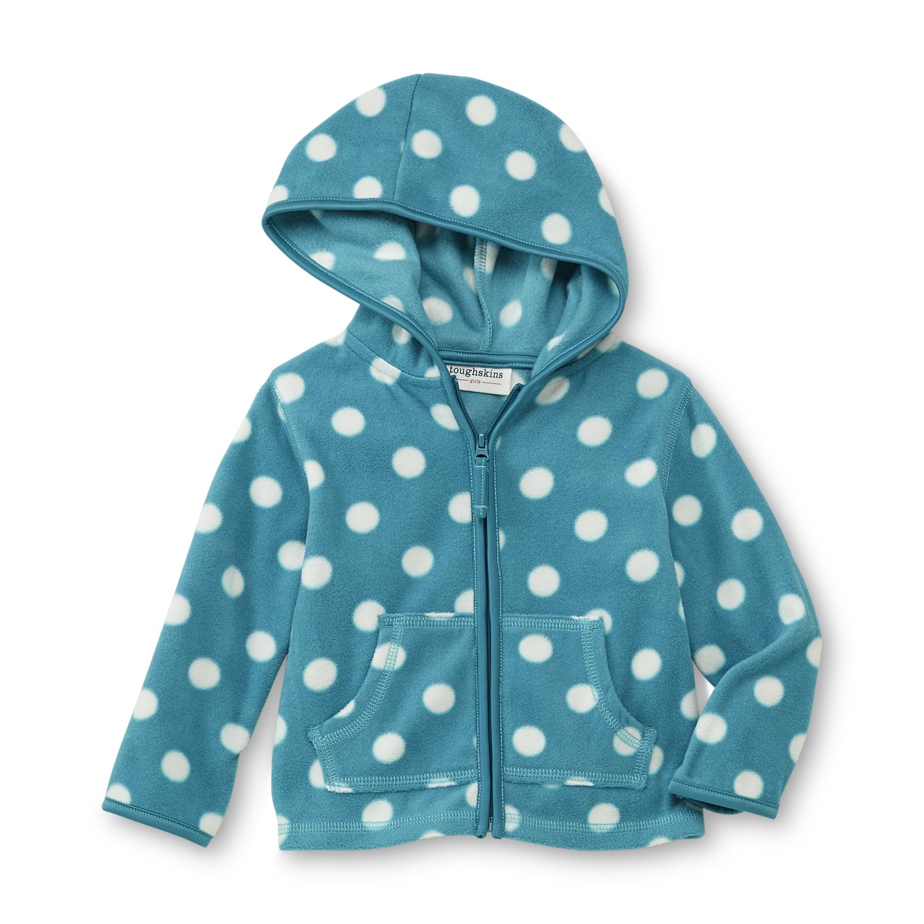 Toughskins Infant & Toddler Girl's Fleece Hoodie Jacket - Polka Dots