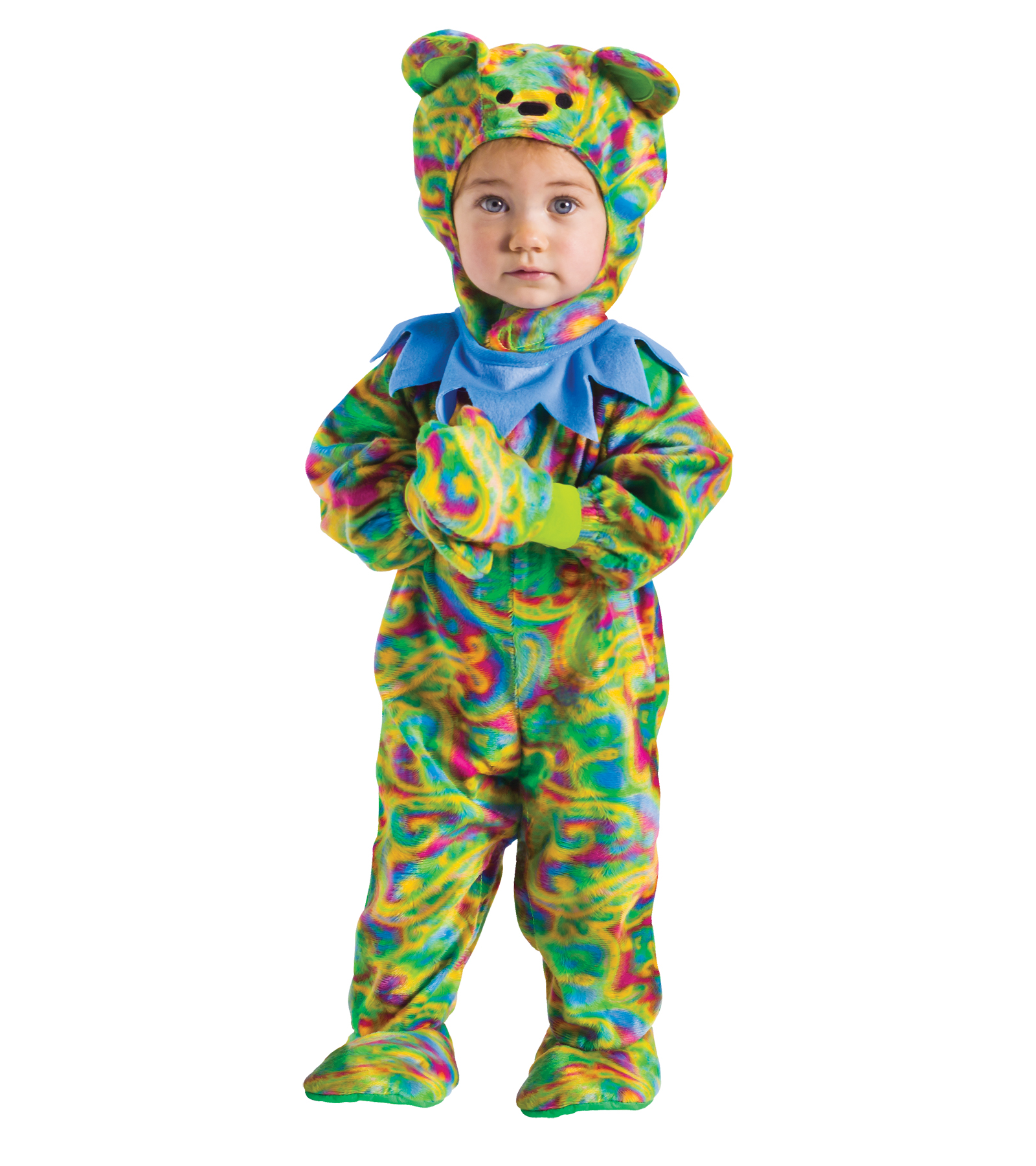 Infant/Toddler Tie Dye Bear Jumpsuit Halloween Costume
