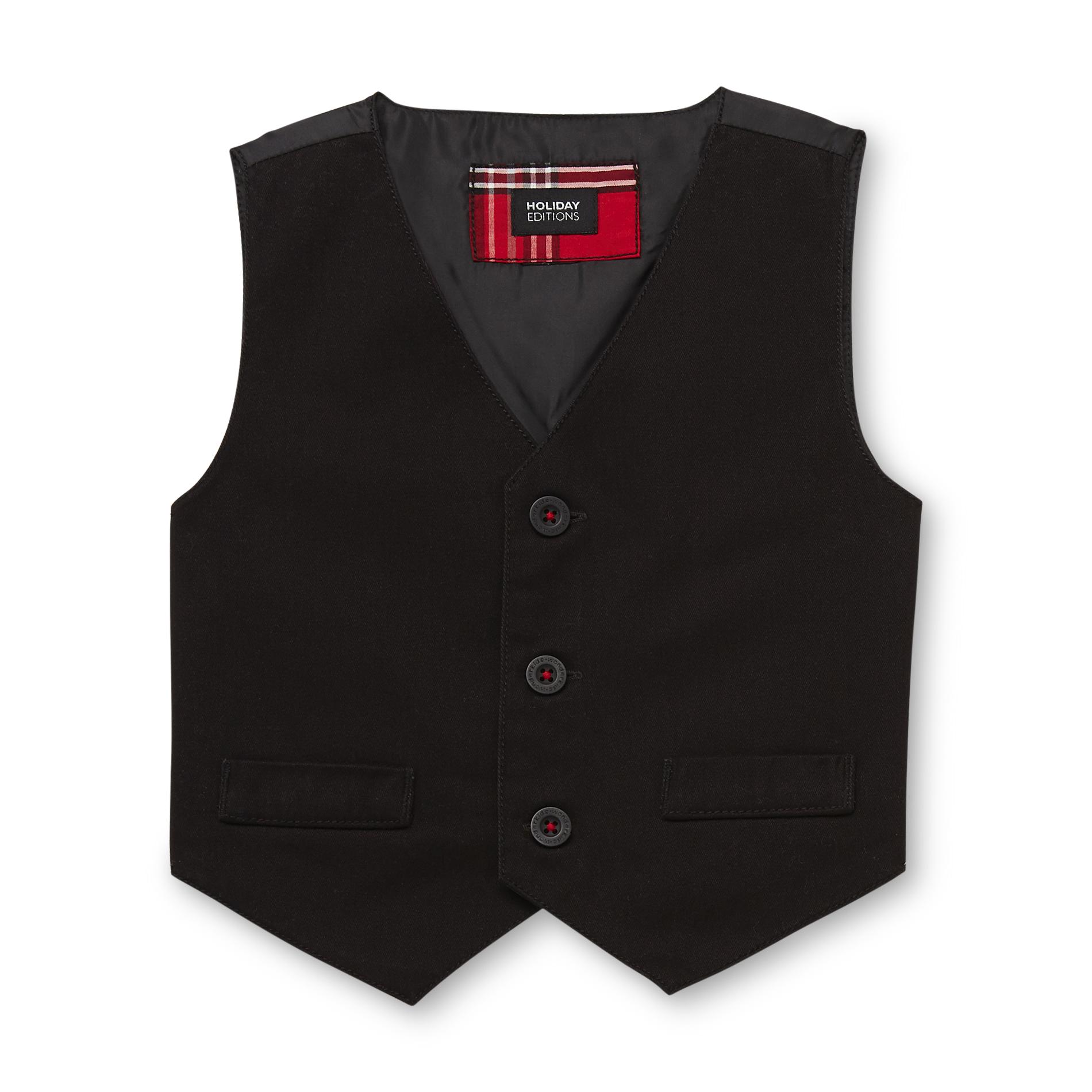 Holiday Editions Infant & Toddler Boy's Twill Vest