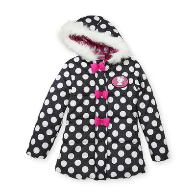 Sanrio Girl's Hooded Puffer Jacket - Charmmykitty