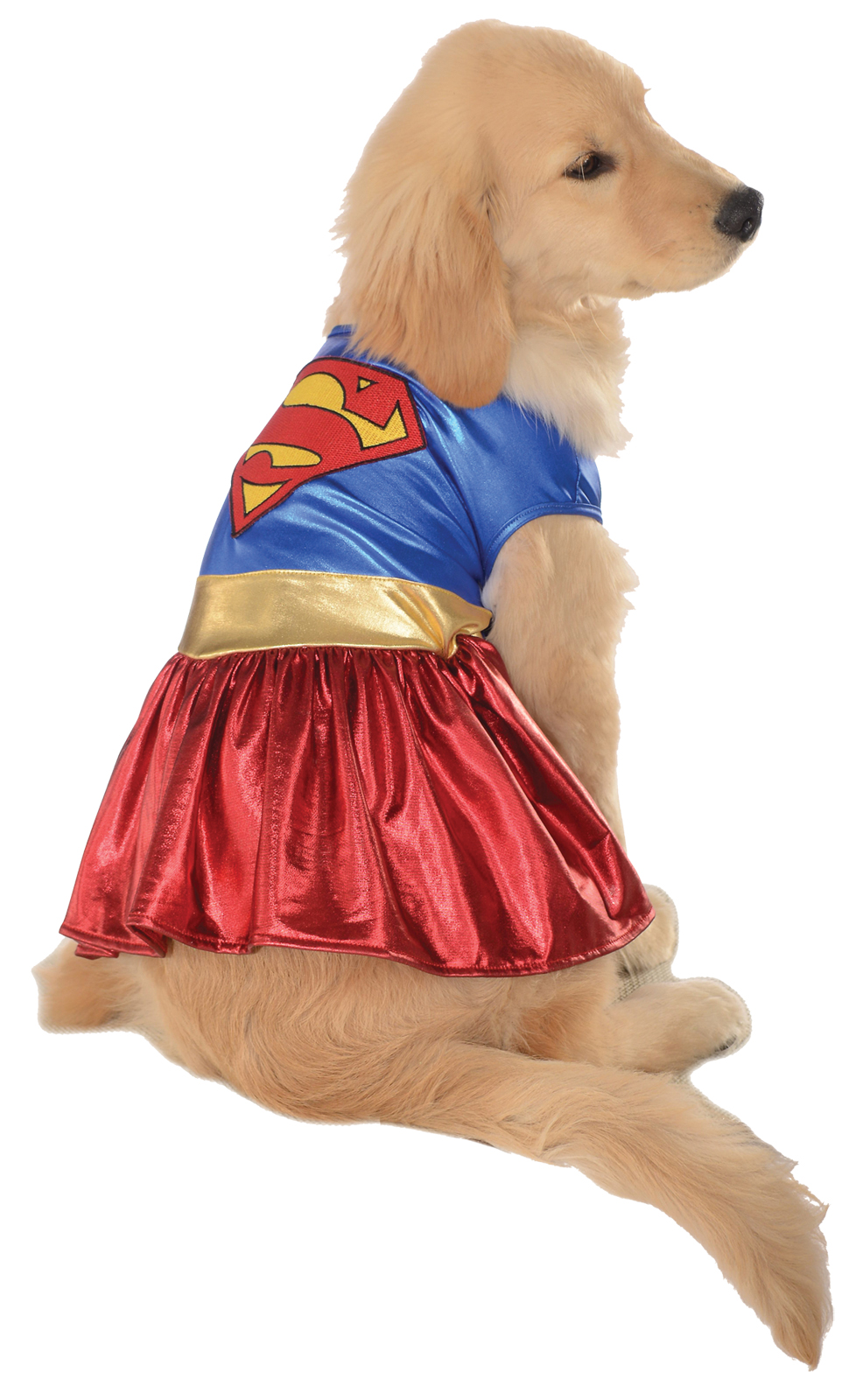 Pet Supergirl Halloween Costume