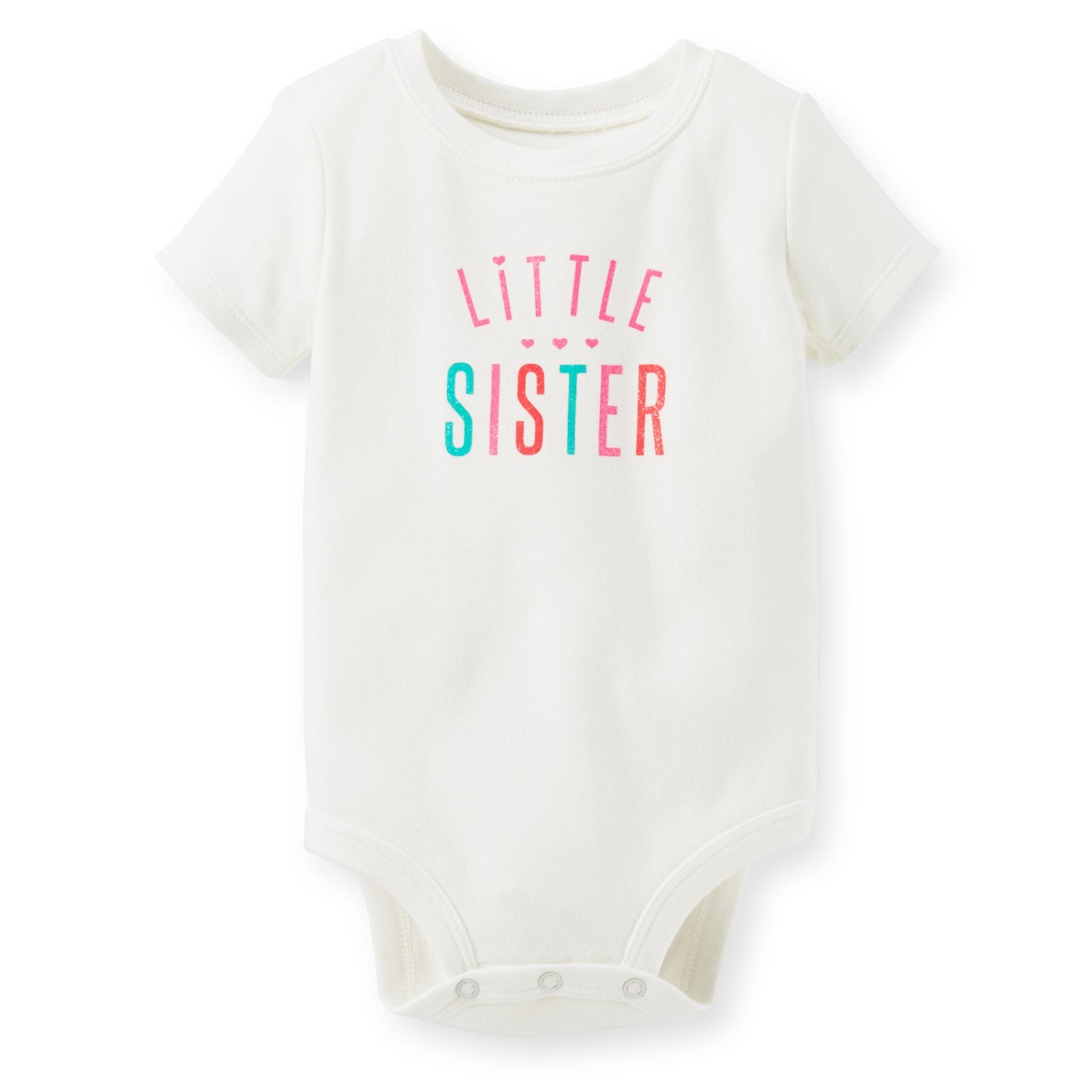 Carter's Newborn & Infant Girl's Short-Sleeve Bodysuit - Little Sister