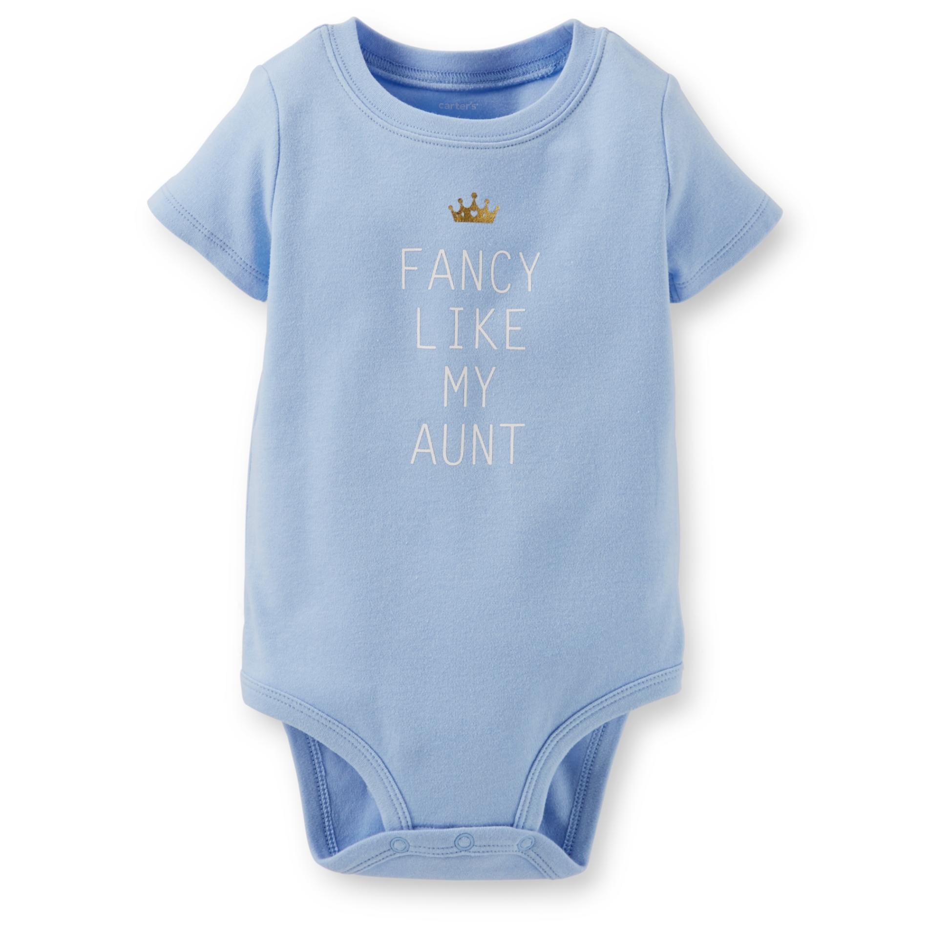 Carter's Newborn & Infant Girl's Short-Sleeve Bodysuit - Fancy Like My Aunt