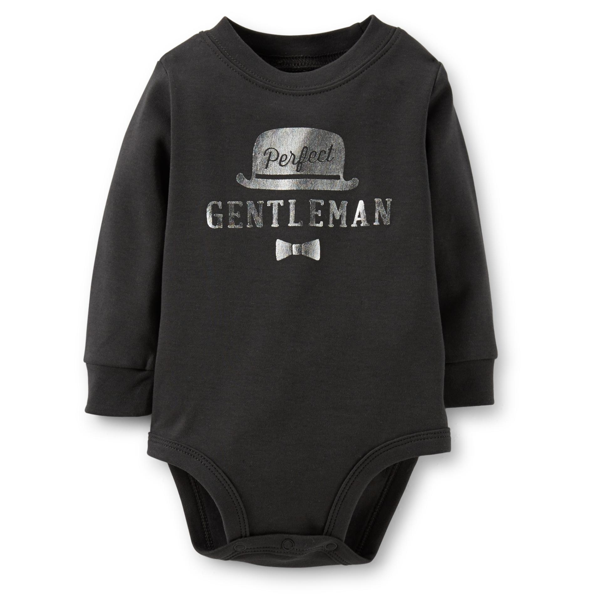 Carter's Newborn & Infant Boy's Long-Sleeve Bodysuit - Perfect Gentleman