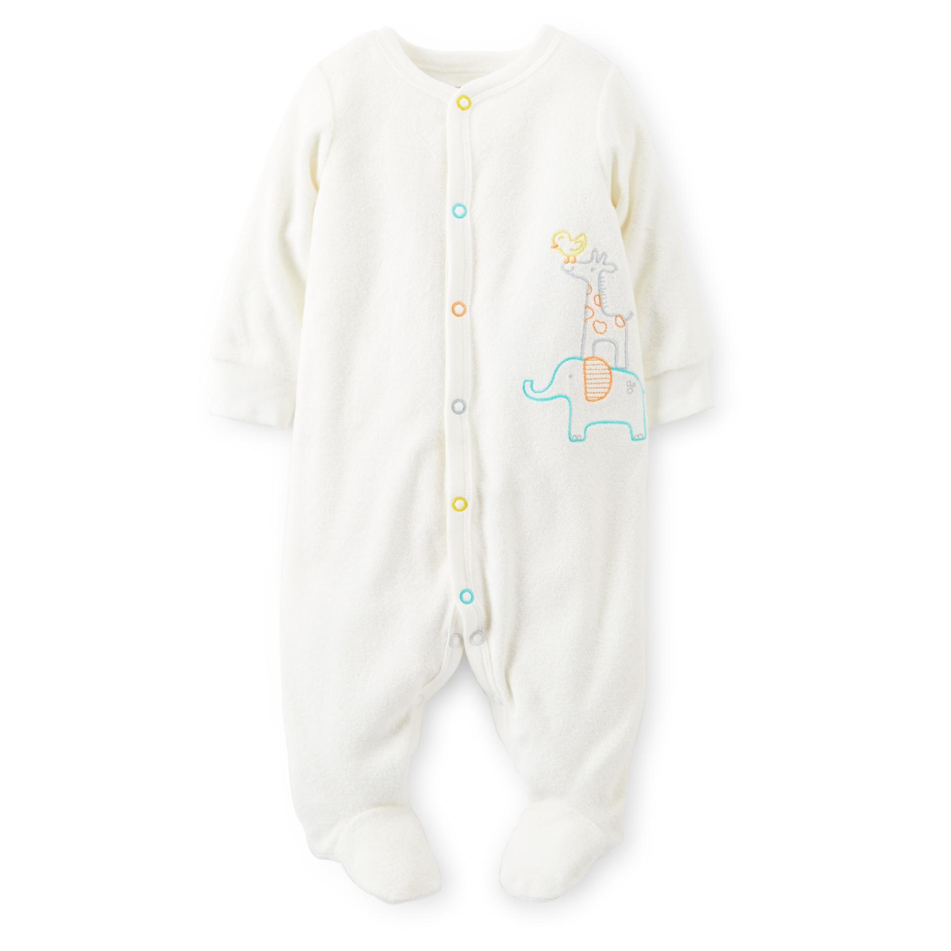 Carter's Newborn Sleeper Pajamas - Nursery Animals
