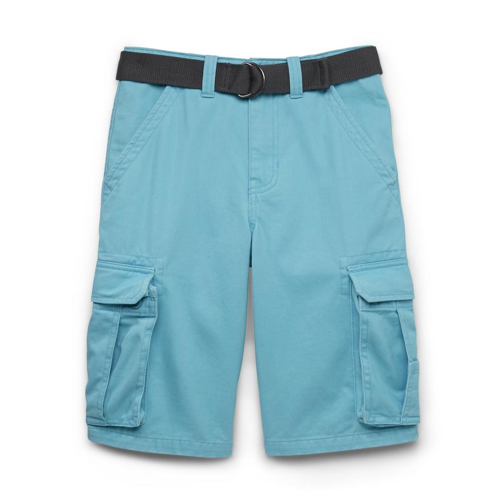 Canyon River Blues Boy's Twill Cargo Shorts & Belt