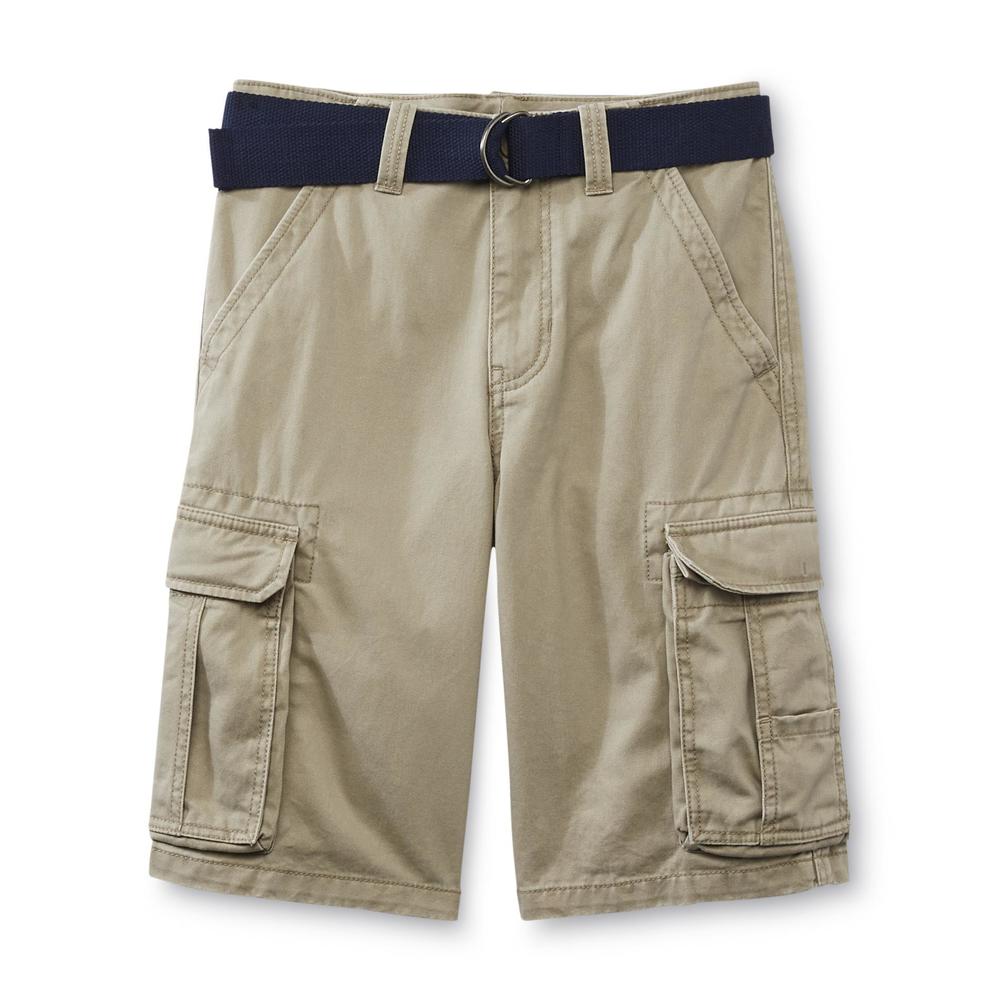 Canyon River Blues Boy's Twill Cargo Shorts & Belt
