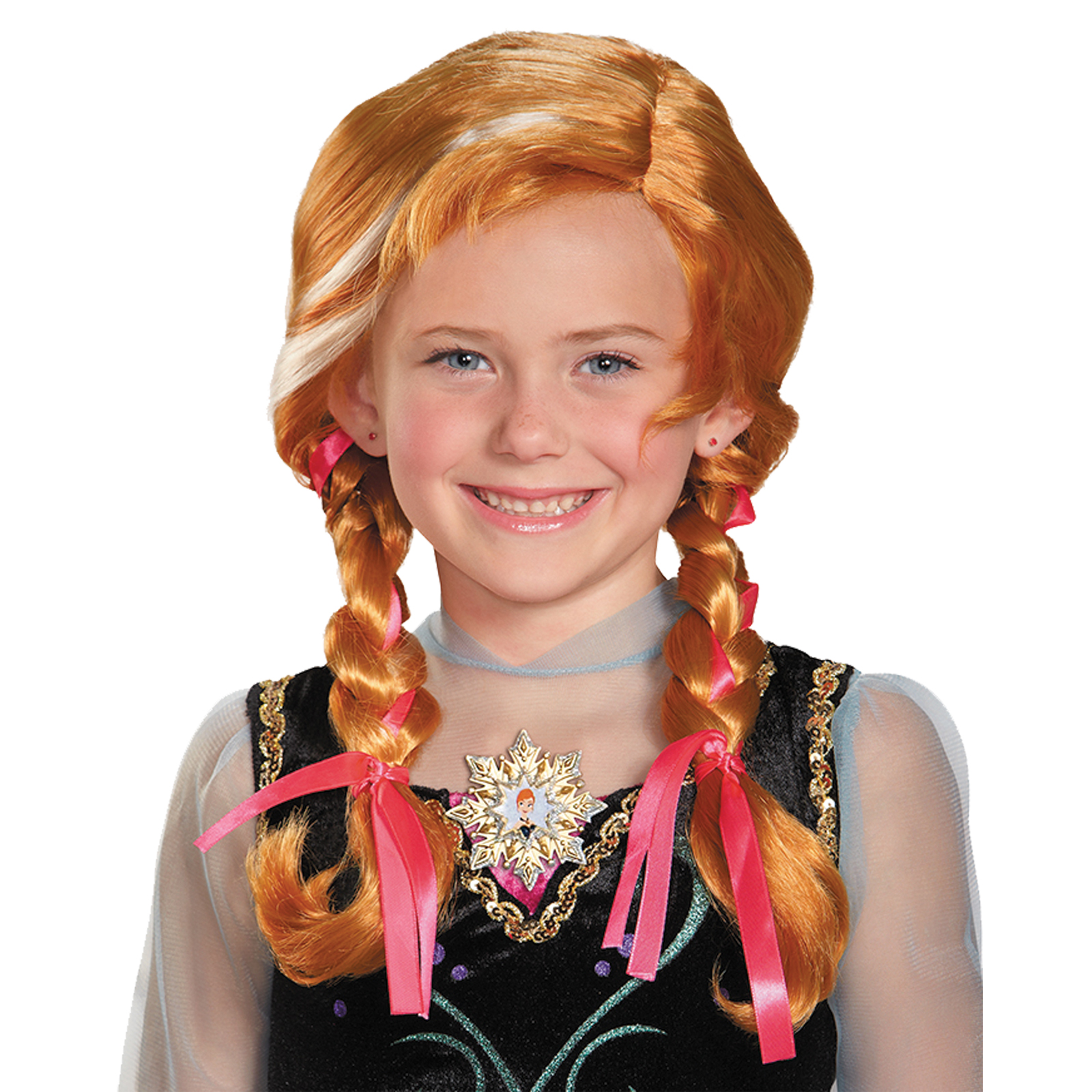 Frozen Anna Child Wig Halloween Accessory