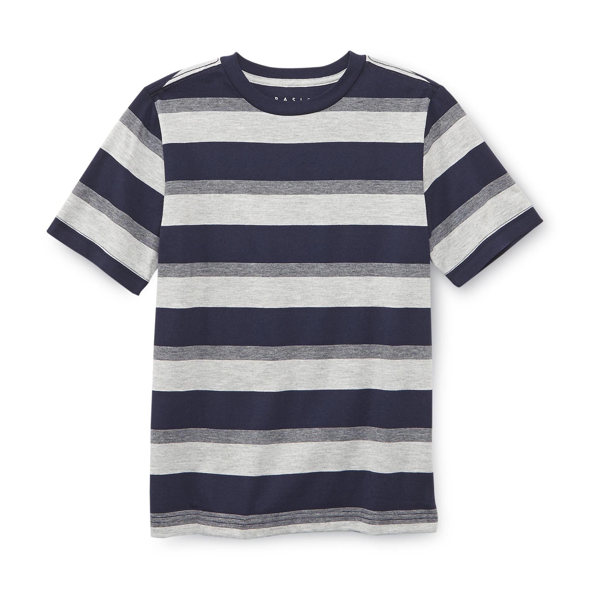 Basic Editions Boy's Short-Sleeve T-shirt - Striped