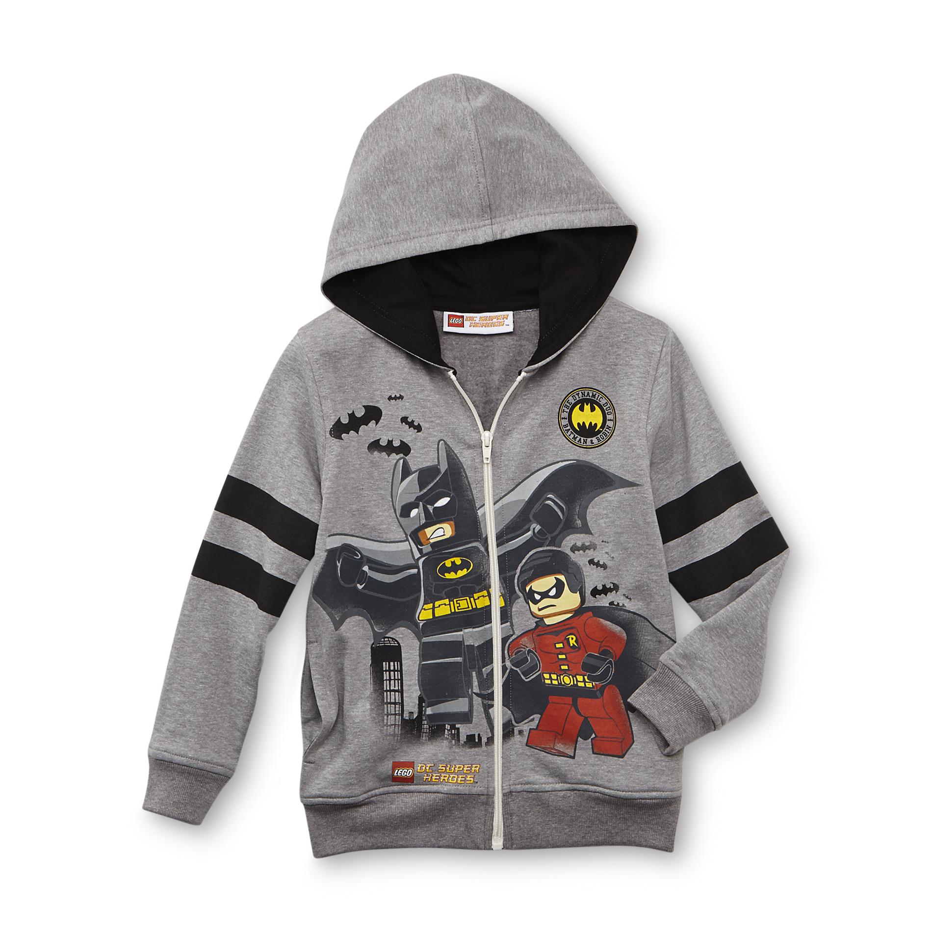 LEGO Batman & Robin Boy's Fleece Hoodie Jacket