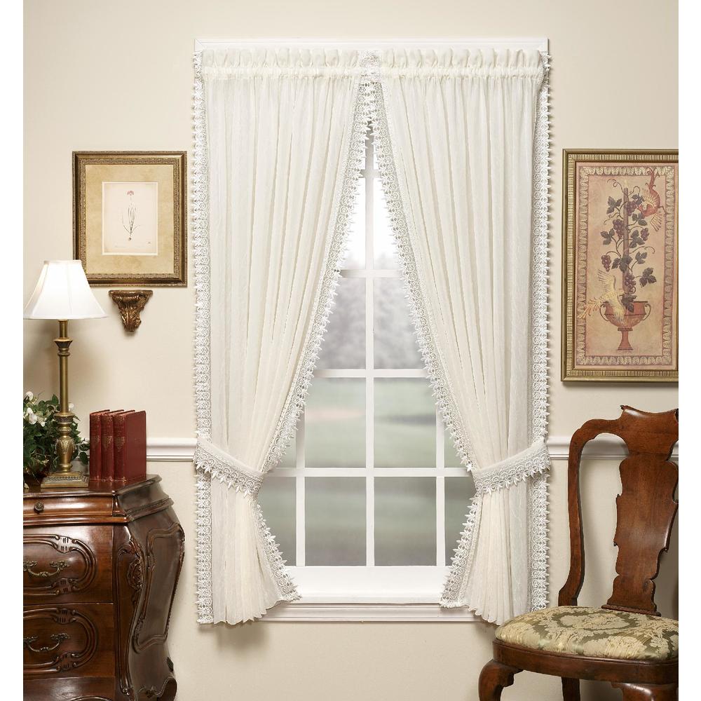 Today's Curtain Versailles 84" Panel with Tieback
