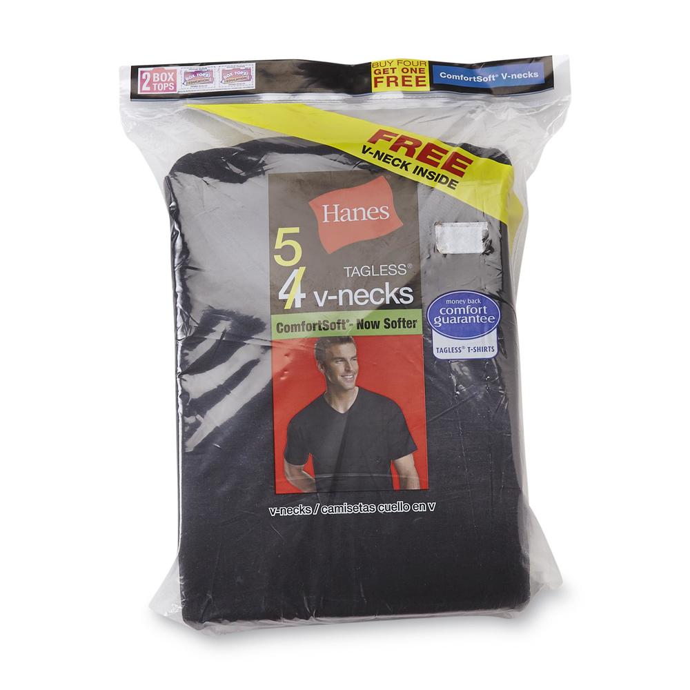 Hanes Men's 5-Pack Short-Sleeve Undershirts