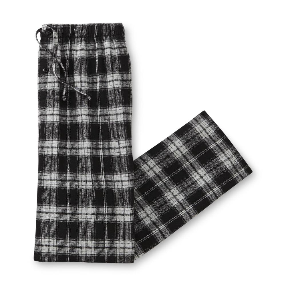 Joe Boxer Men's Flannel Lounge Pants & Slipper Socks - Plaid