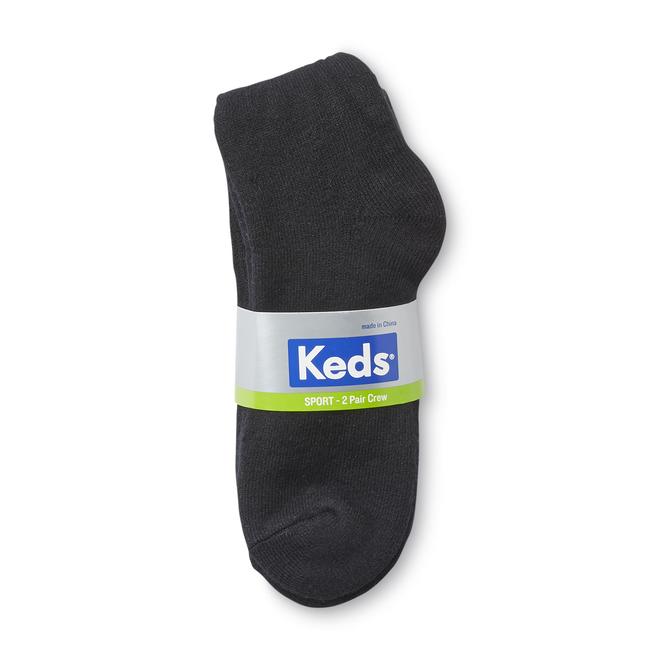 Keds Women's 2Pairs Sport Crew Socks