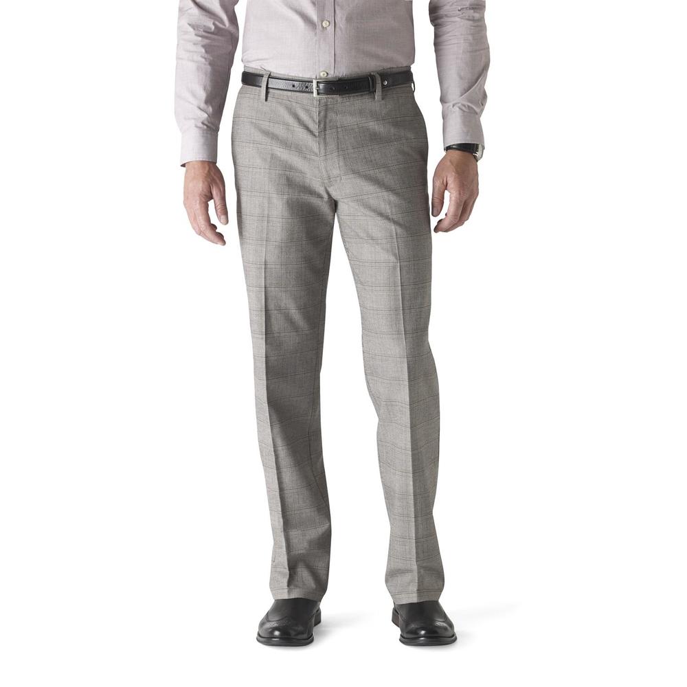 Dockers Men's Signature Khaki Slim-Cut Dress Pants - Plaid