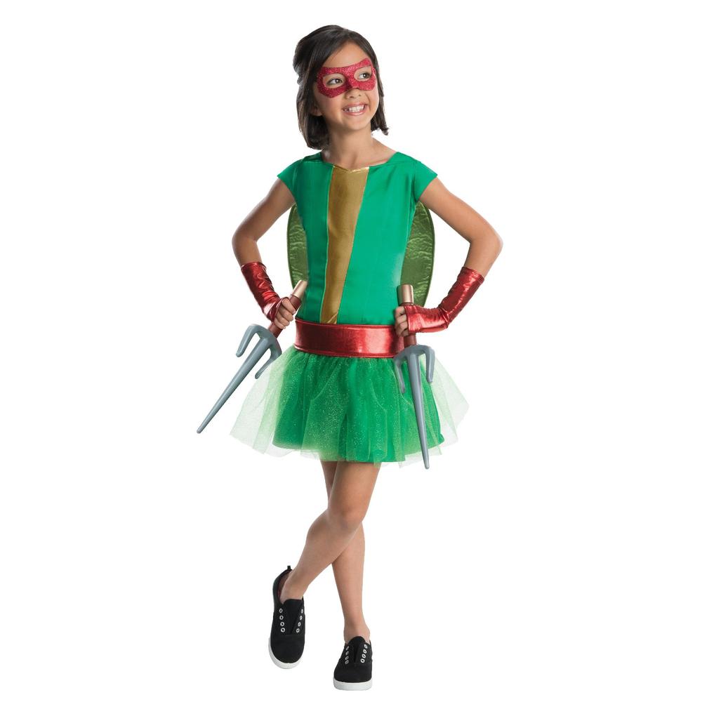 Teenage Mutant Ninja Turtles Girls' Raphael Tutu Halloween Costume